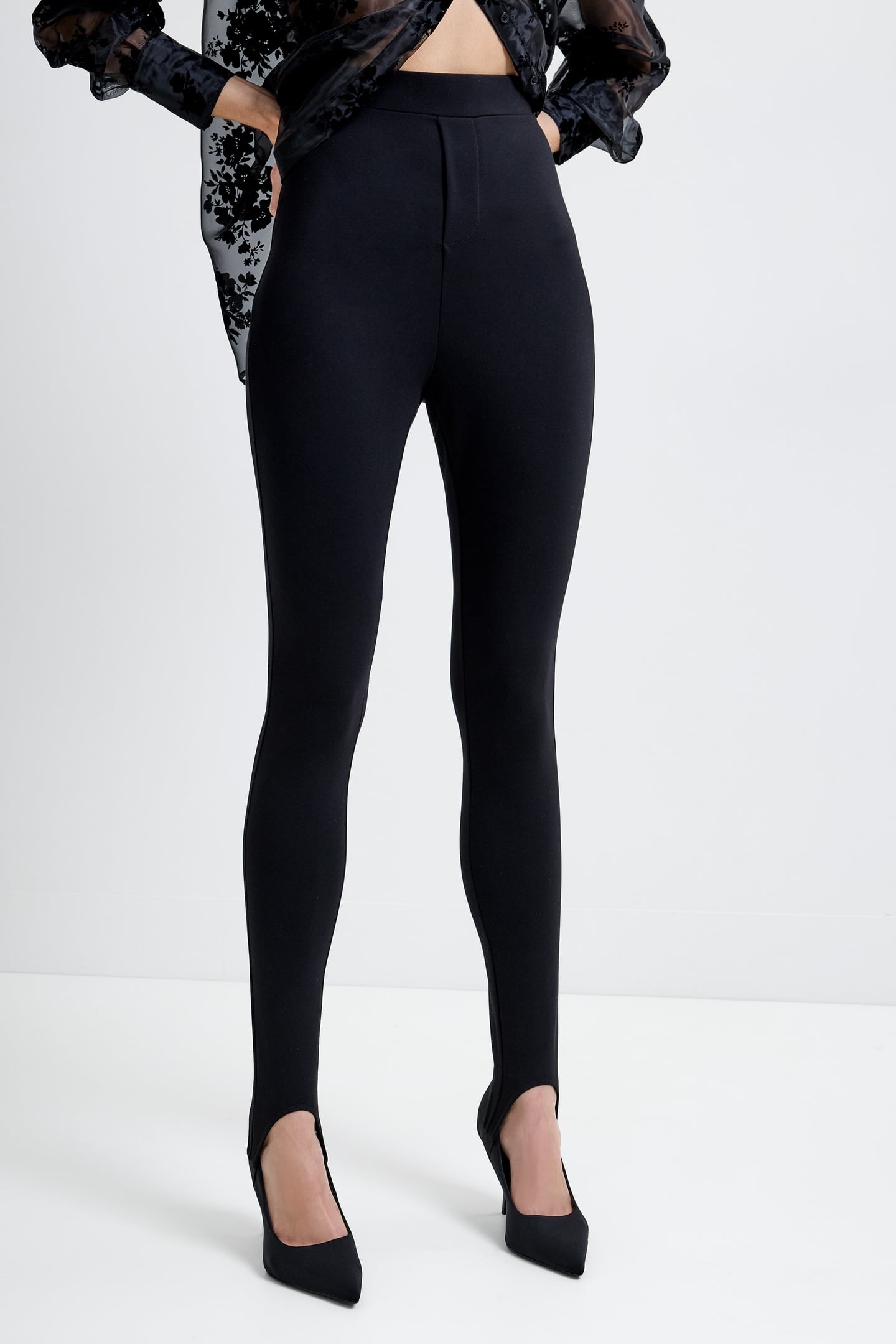 AVIRA PONTE LEGGING BLACKOUT 1