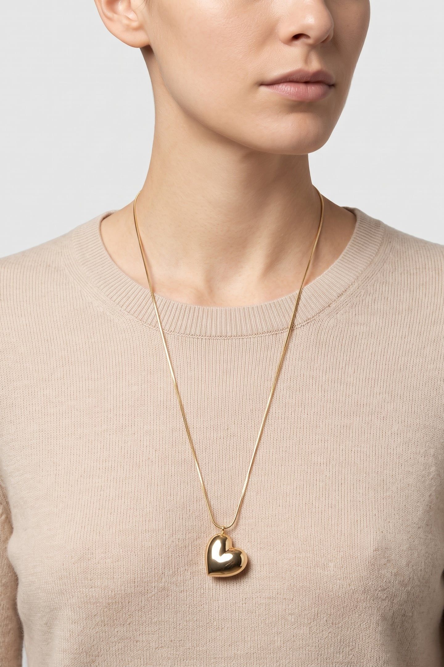 P KOURTNEY LONG NECKLACE GOLD 1