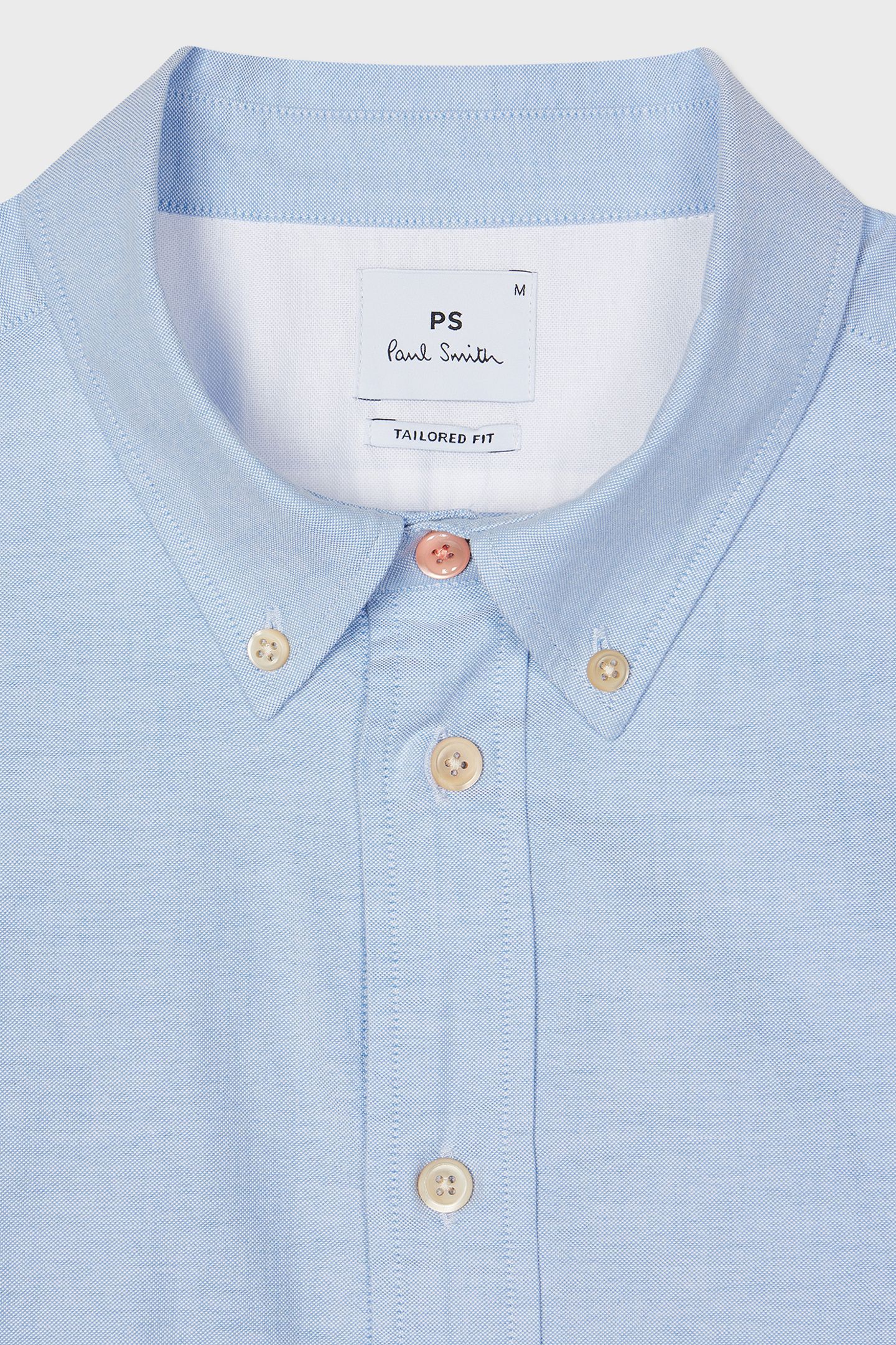 MENS LS TAILORED FIT SHIRT BS ZEB LIGHT BLUE 5