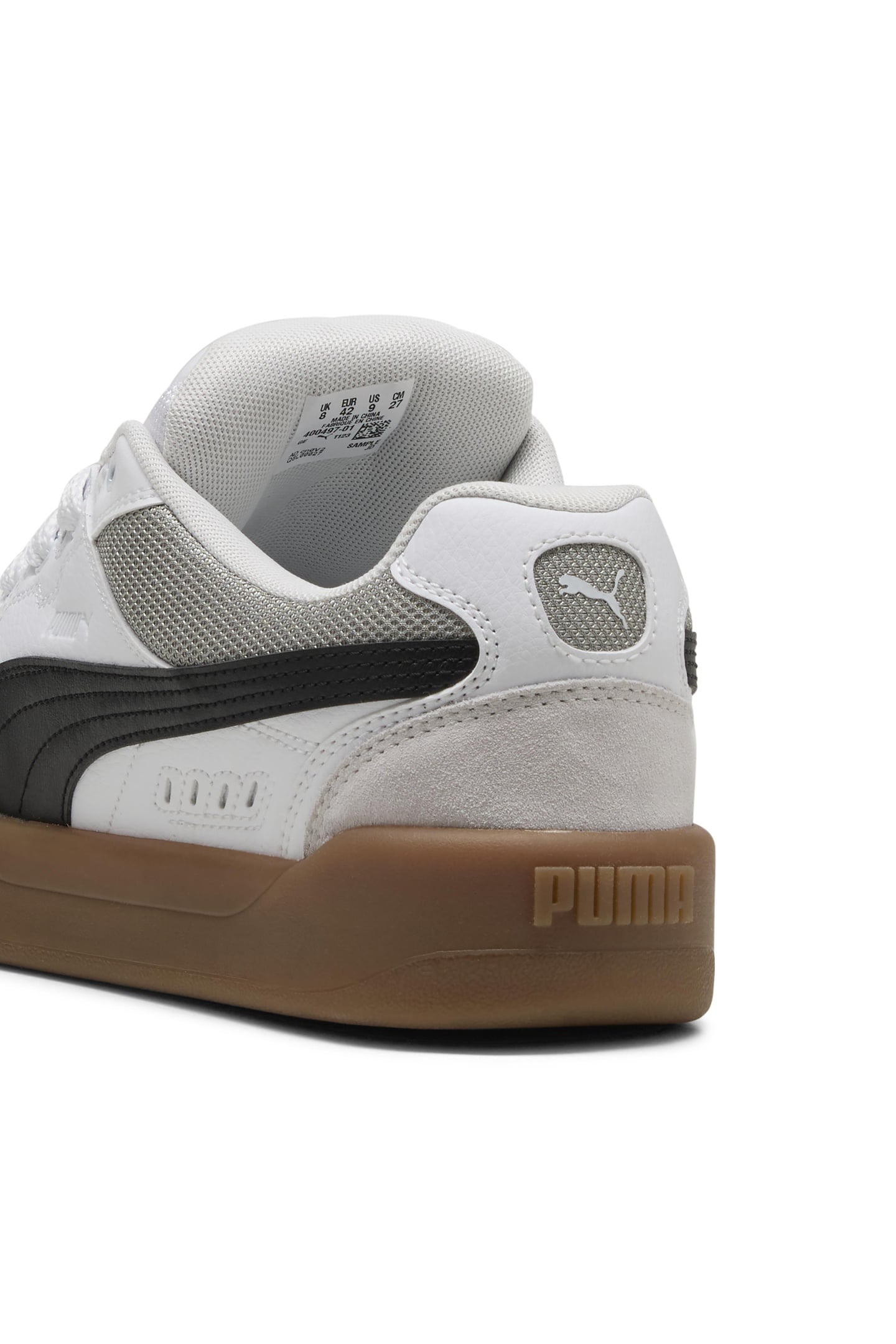 UNISEX PARK LIFESTYLE SK8 WHITE-BLACK-FEATHER GRAY 4