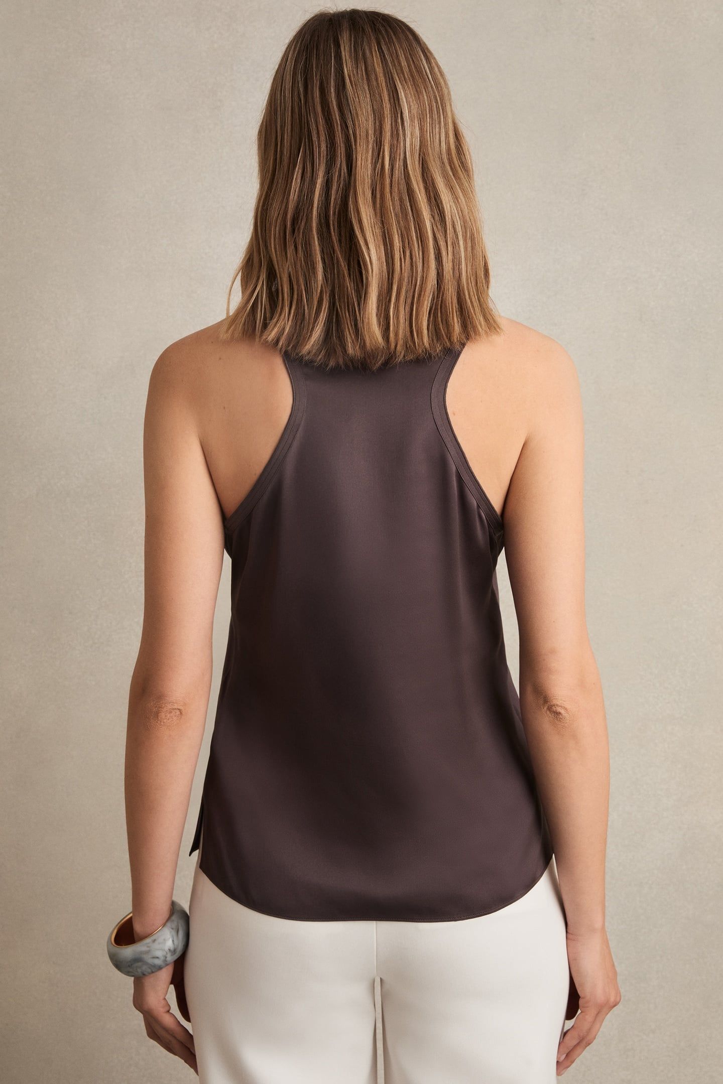SILK VEST MAUVE 2