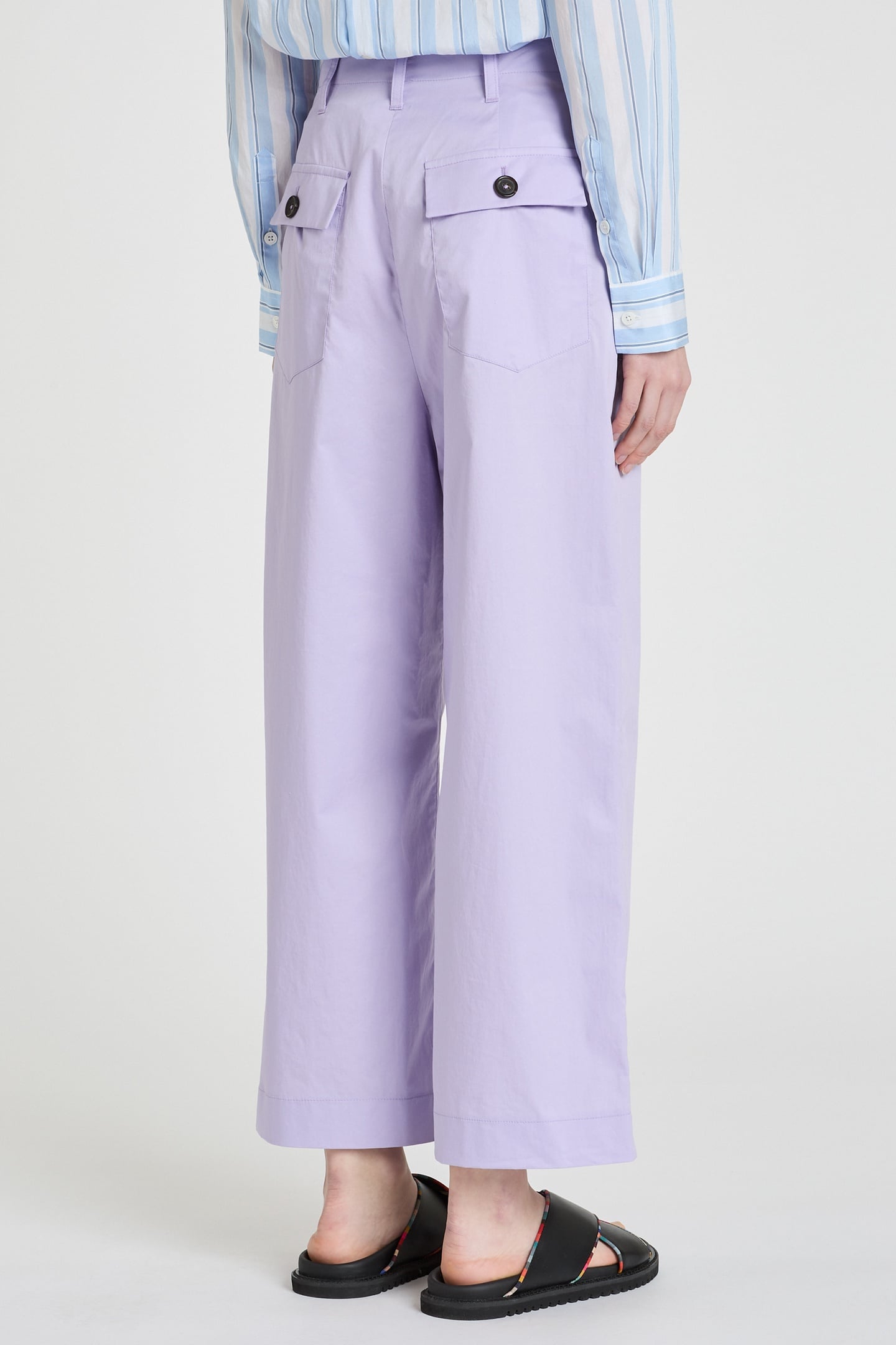 WOMENS TROUSERS LILAC 3
