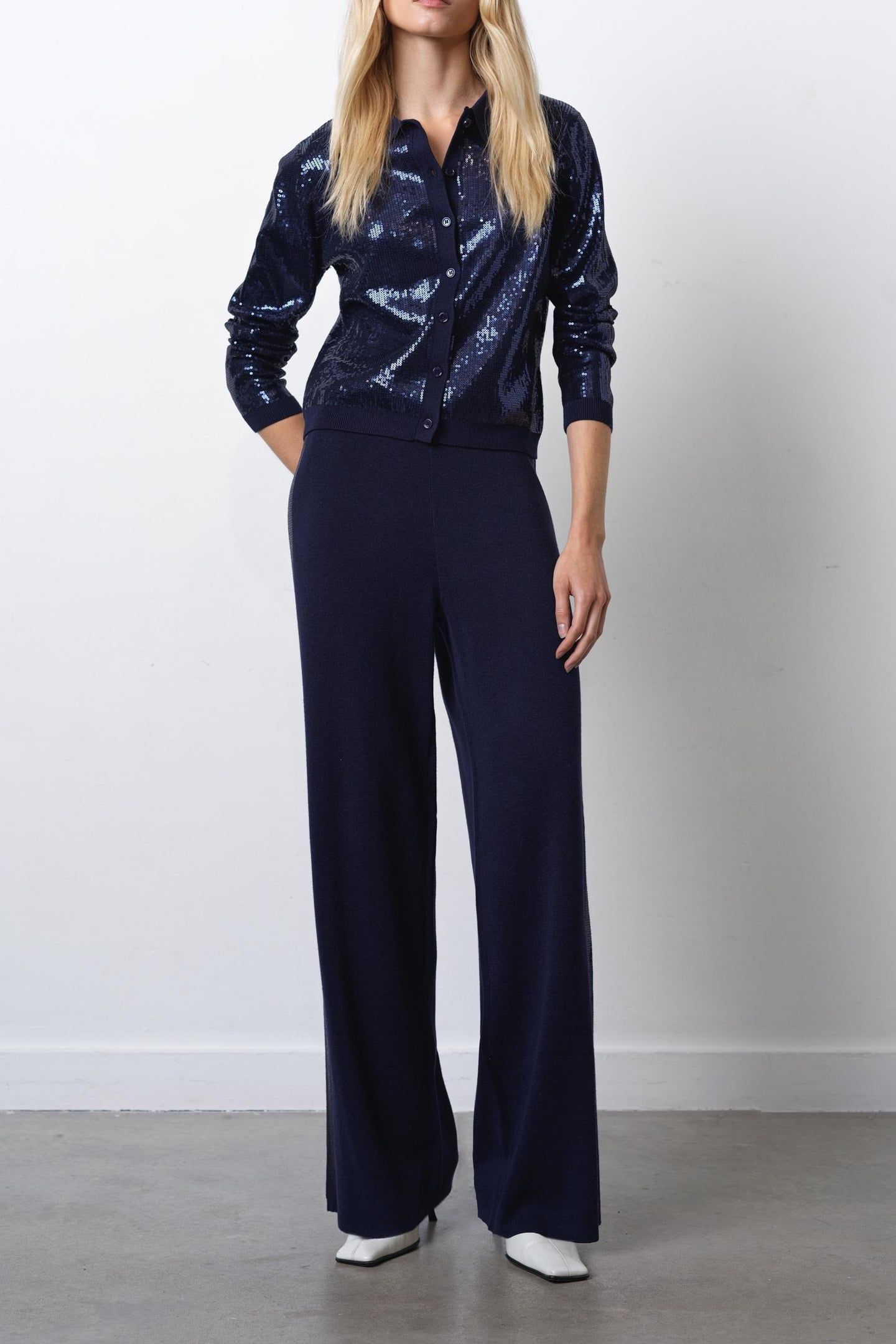 HANNAH SEQ TROUSER NAVY NAVY 1