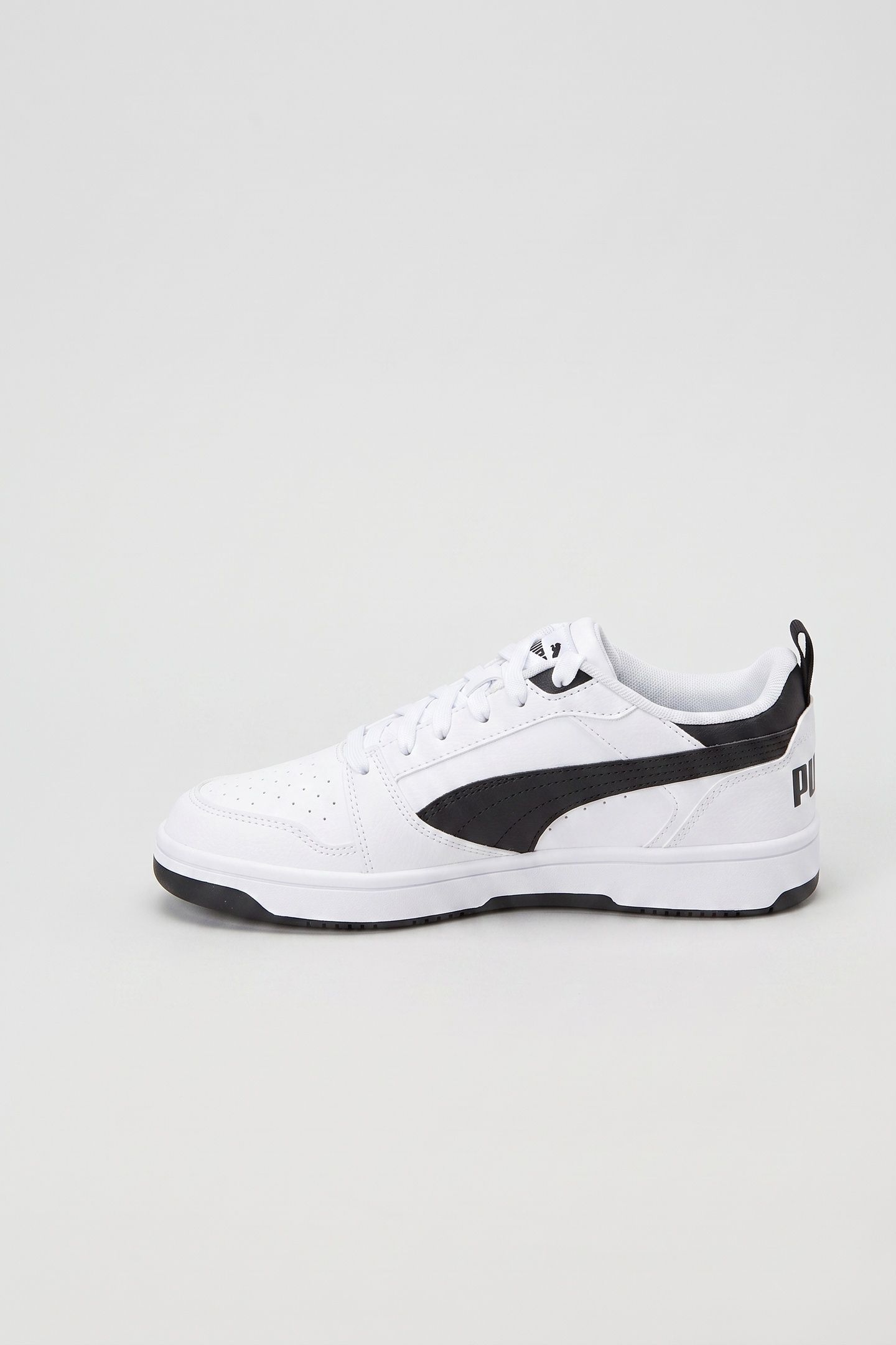 UNISEX REBOUND V6 LO JUNIOR WHITE-BLACK-BLACK 2