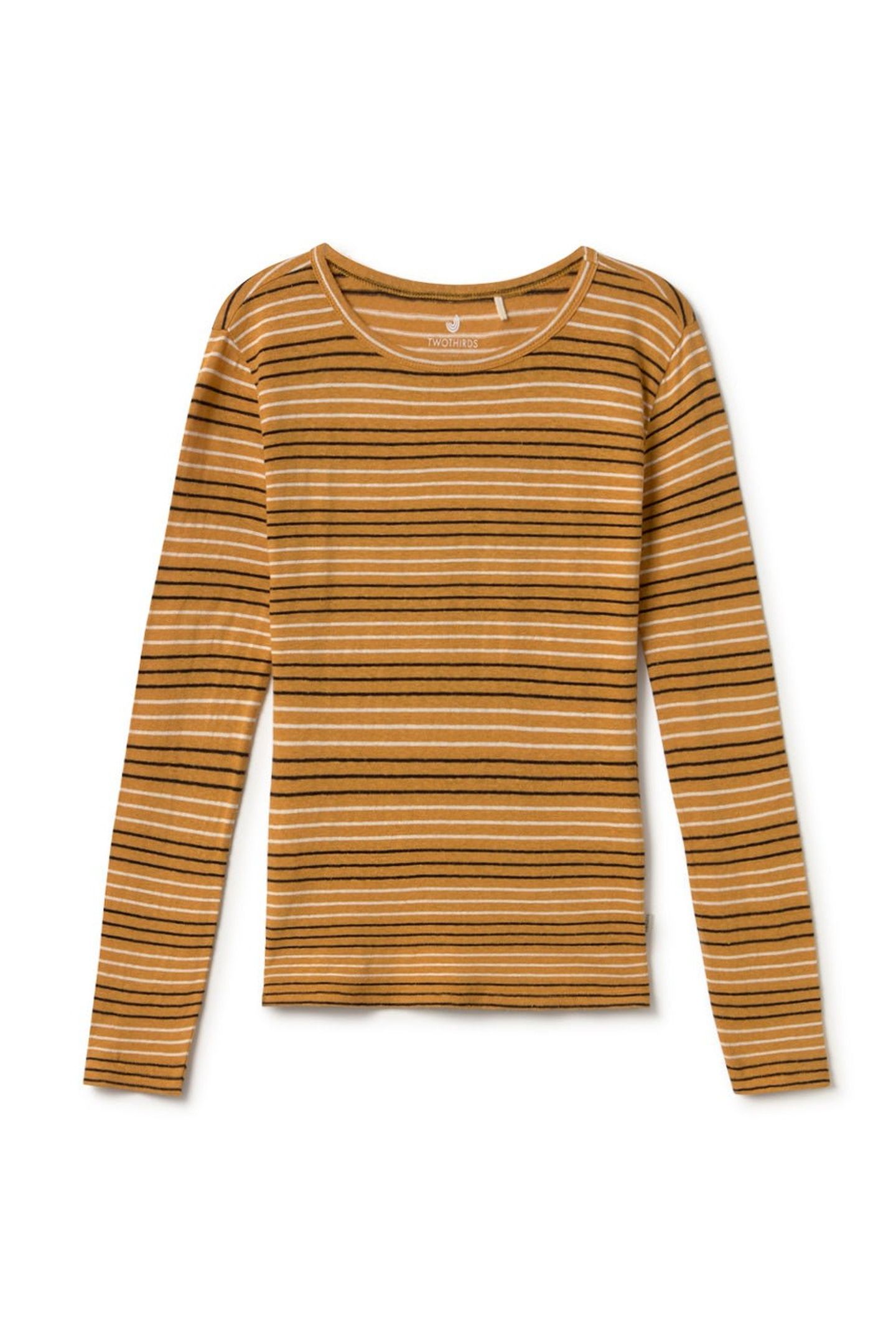 LEEVE T-SHIRT MUSTARD STRIPES 4