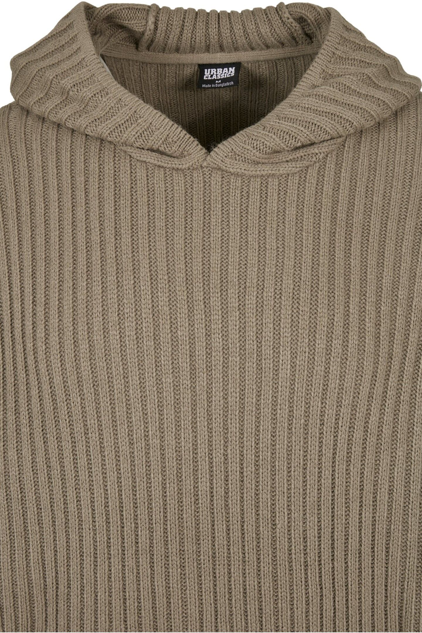 KNITTED HOODY DARKKHAKI 8