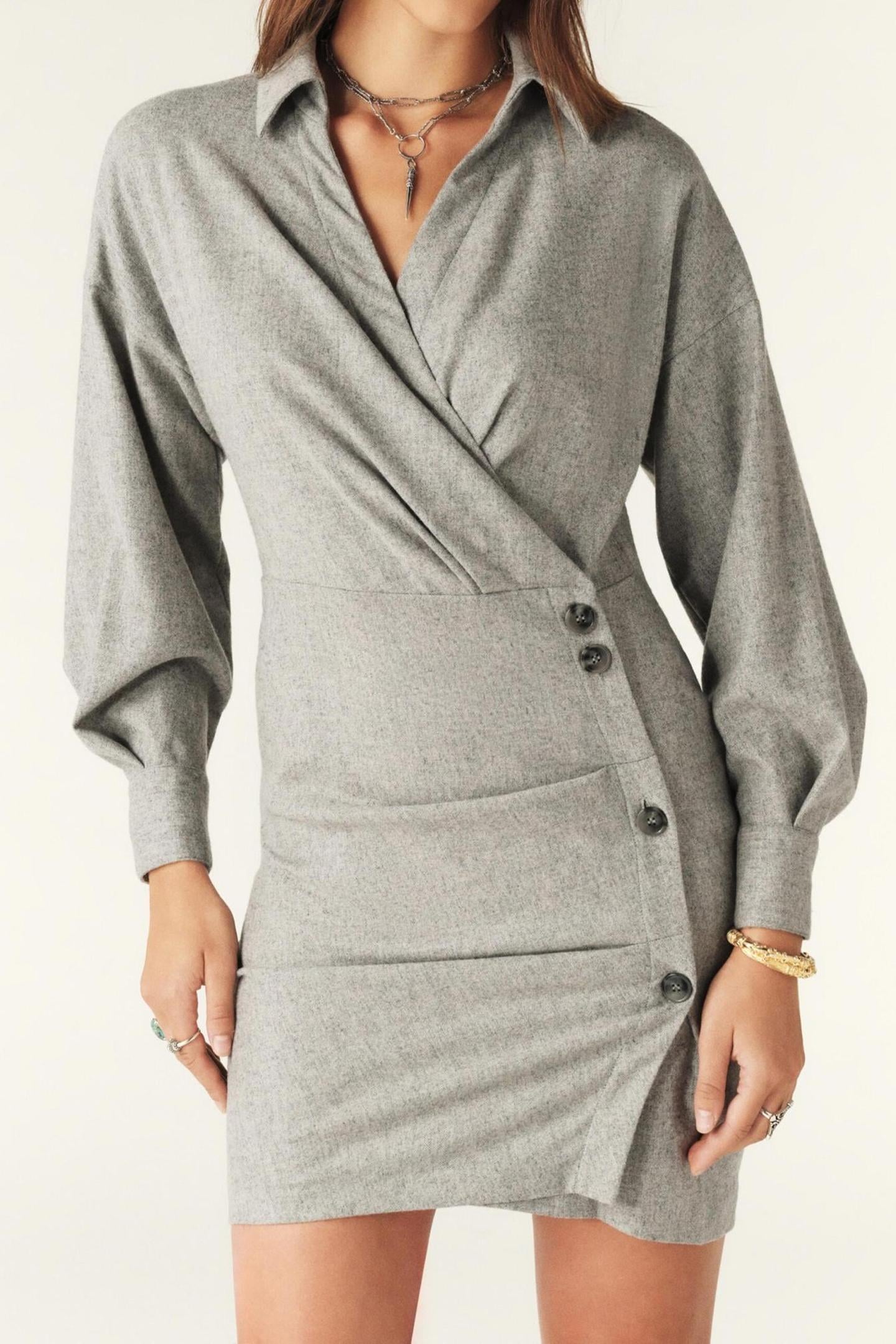 MINI DRESS GRIS 1