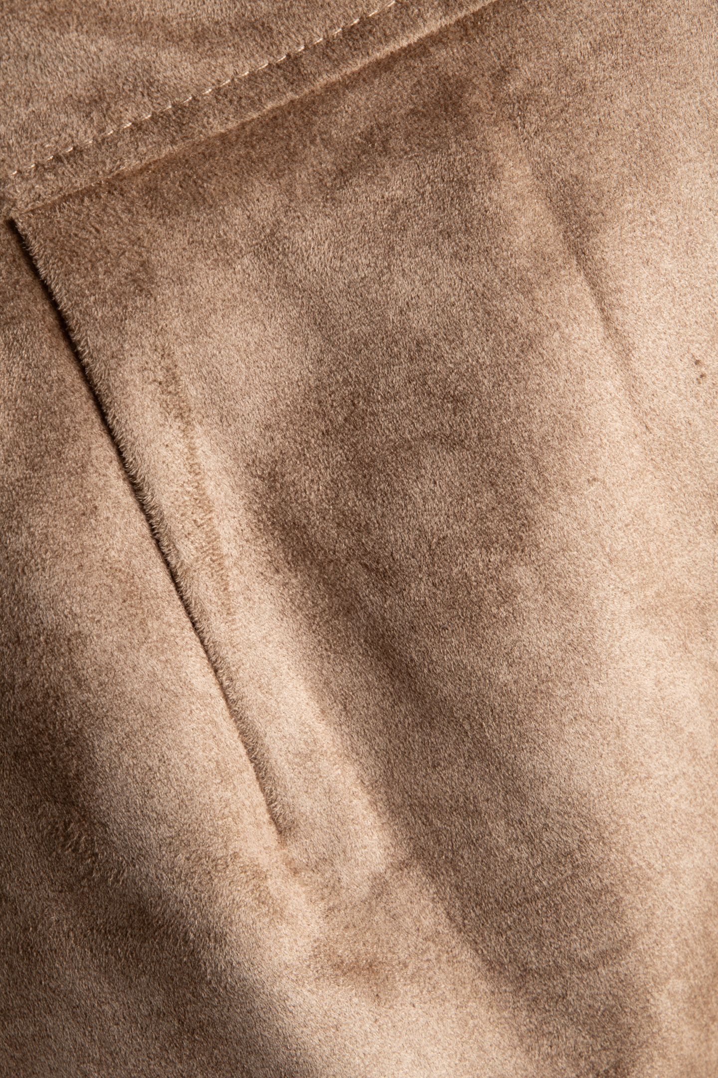 CAMRYN SUEDE SKIRT FOAMY TAUPE MULTI 5