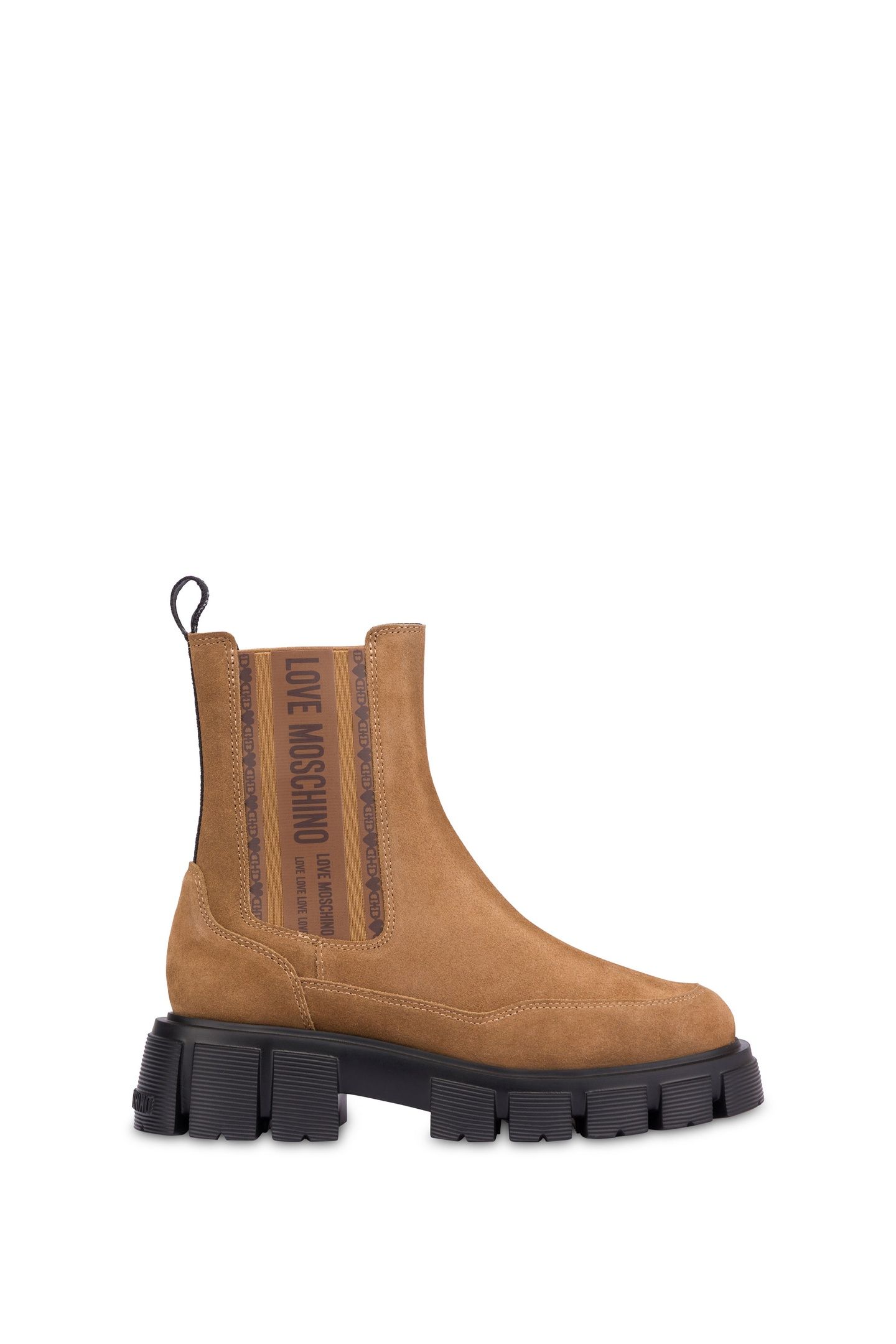 SUEDE ANKLE BOOTS BEIGE 1