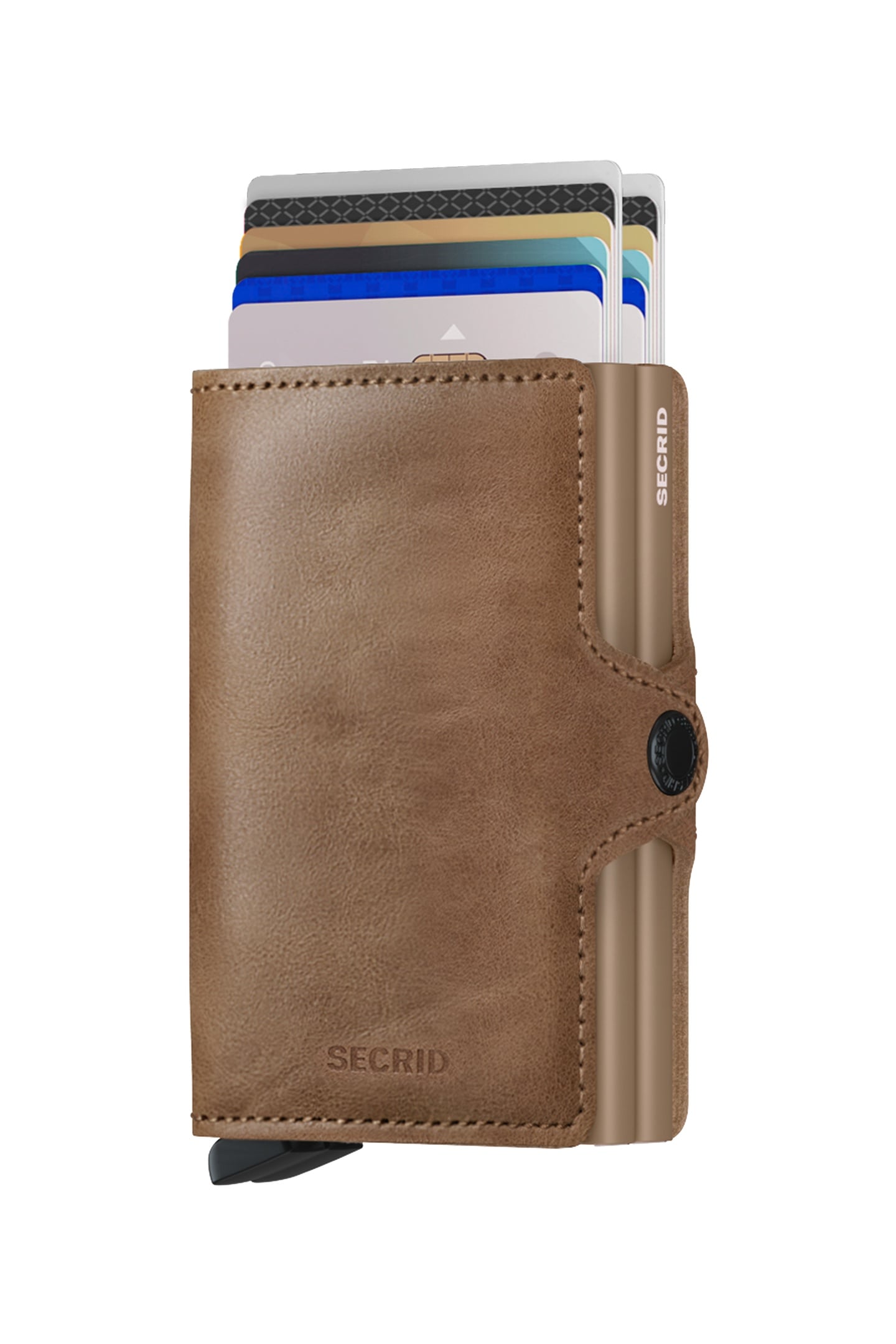 UNISEX TWINWALLET VINTAGE TAUPE 2