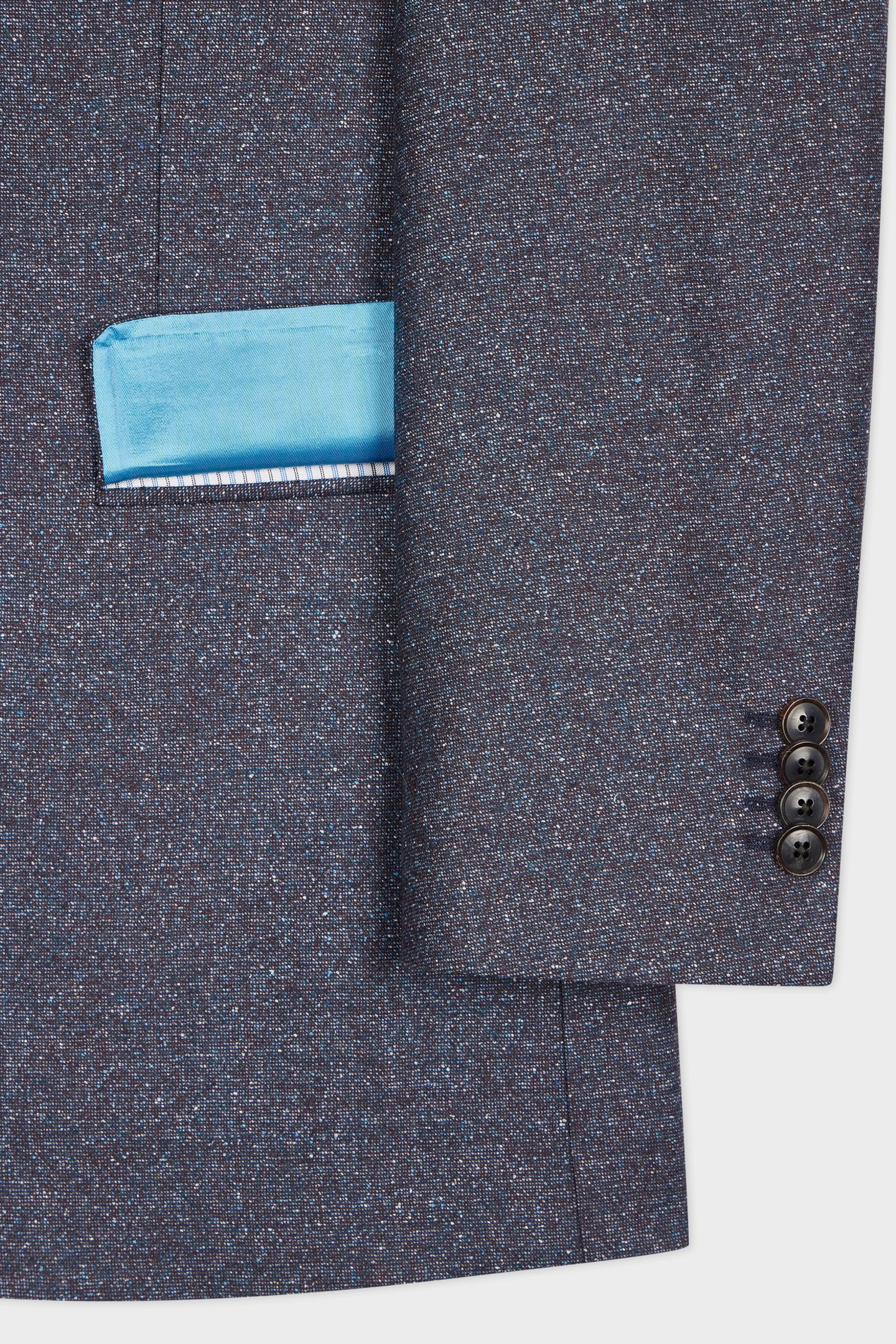 MENS TAILORED FIT 2 BUTTON SUIT SMOKE 7