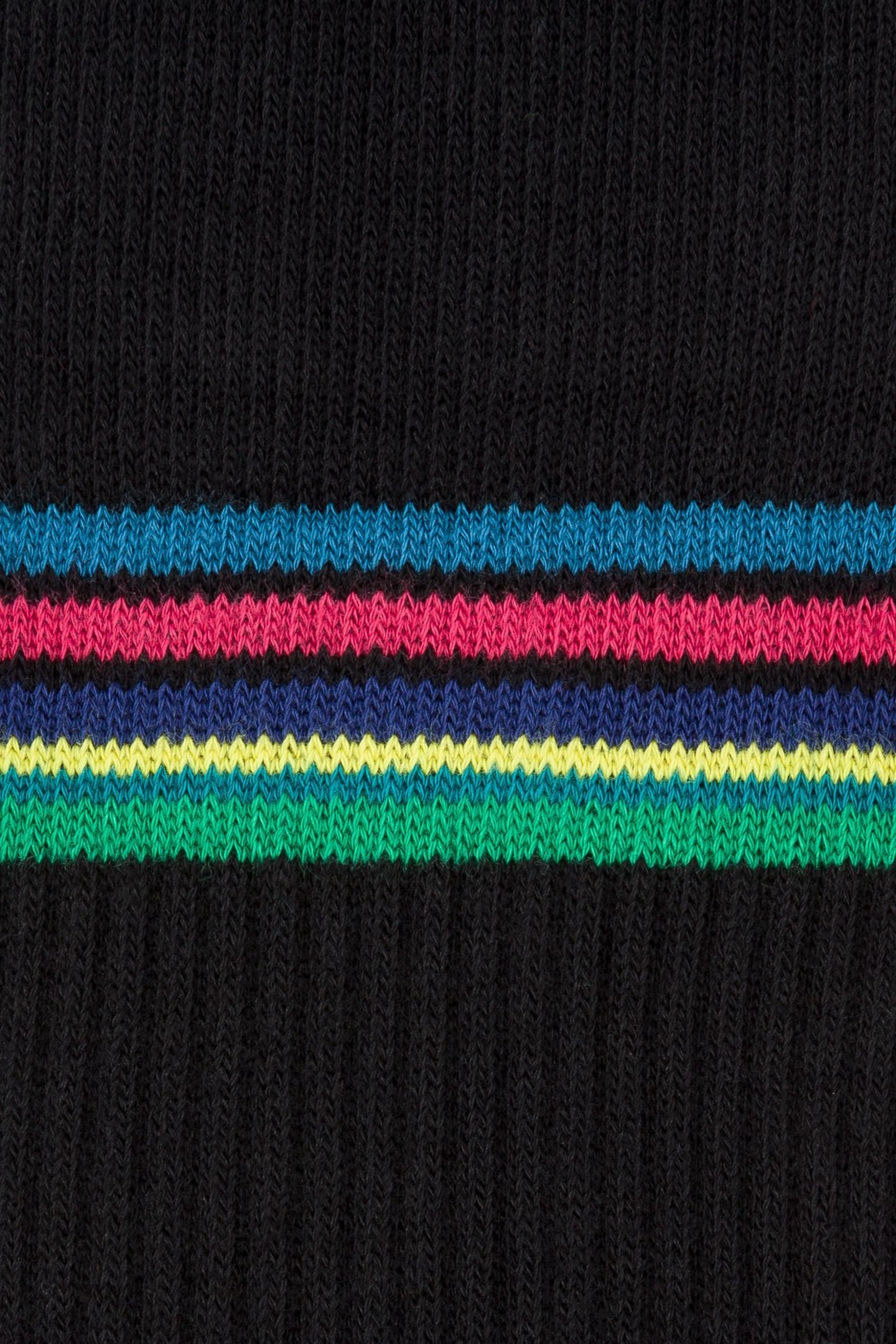 MEN SOCK DUO RIB BLACK 3