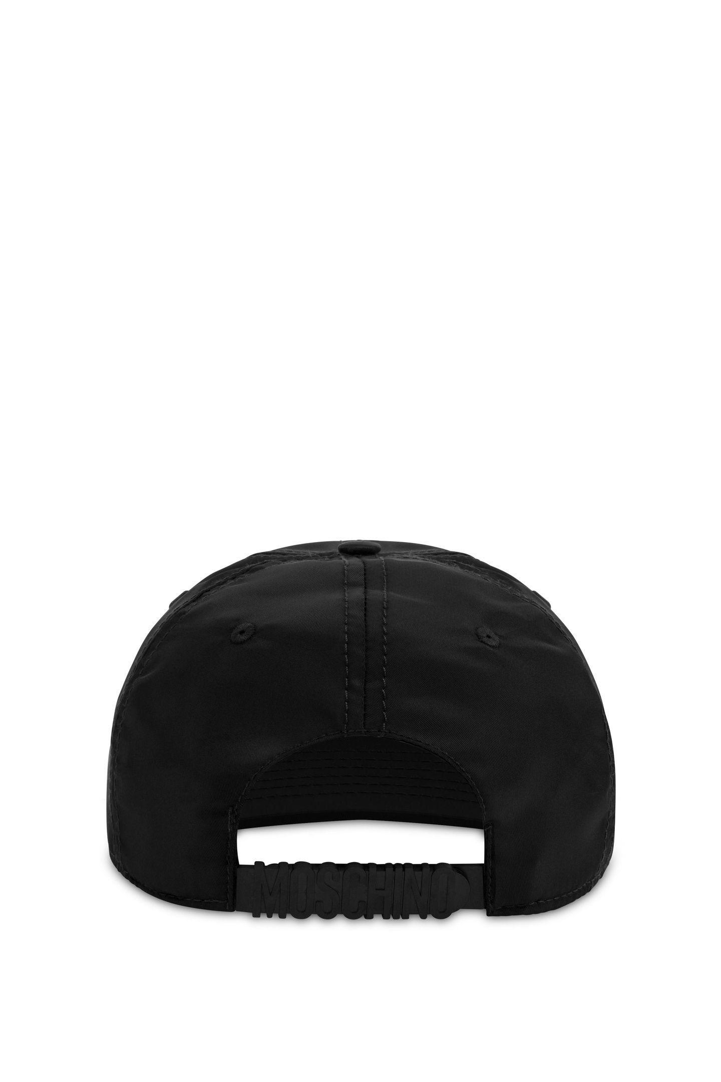 MOSCHINO PATCH HAT BLACK 2