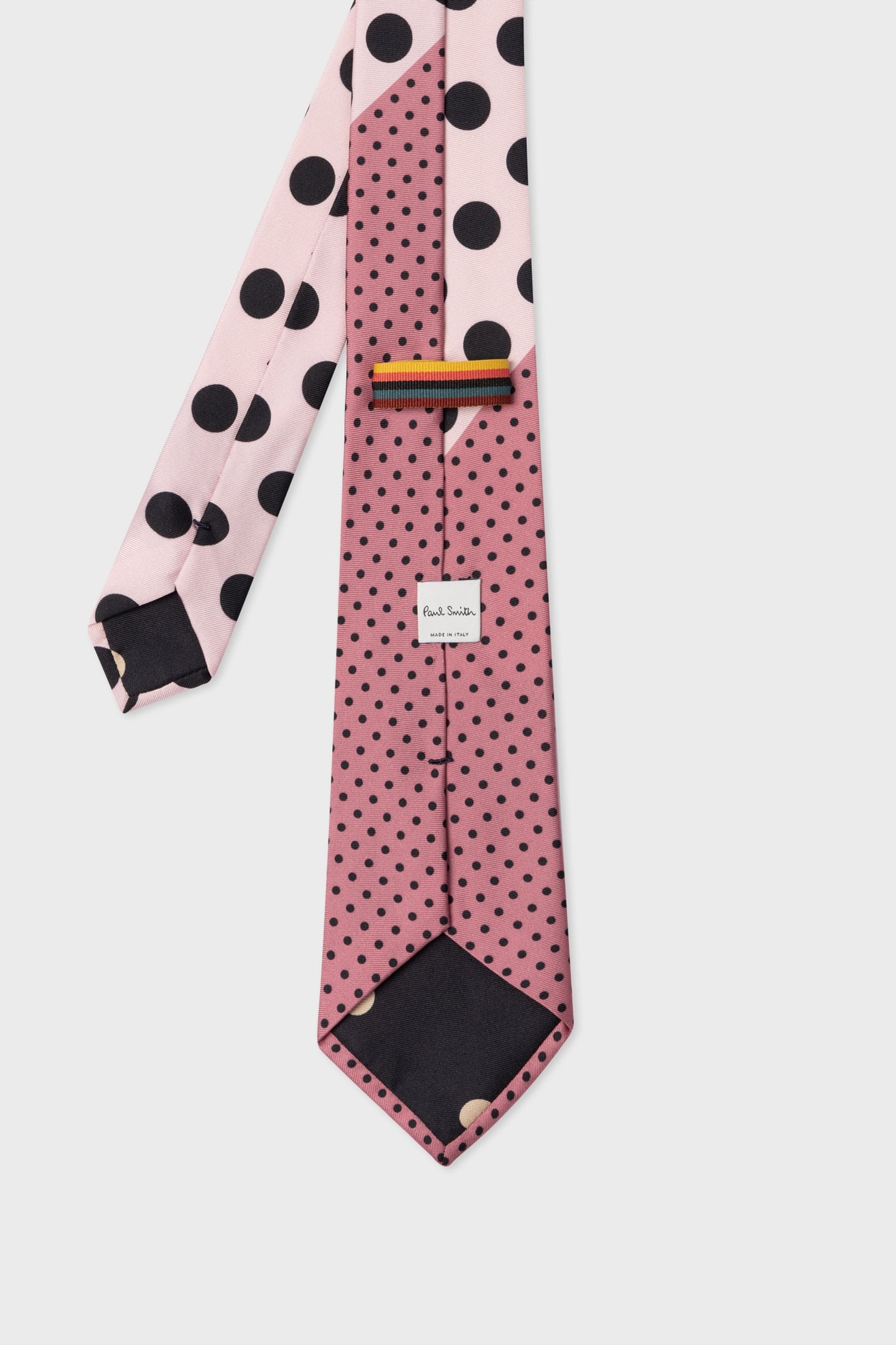 MEN TIE POLKA BUBBLEGUM/RASP 4