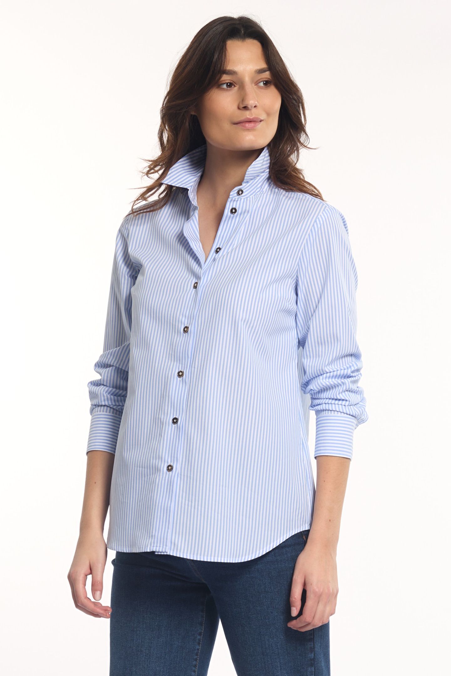 SHIRT LS LARGE BLUE 3