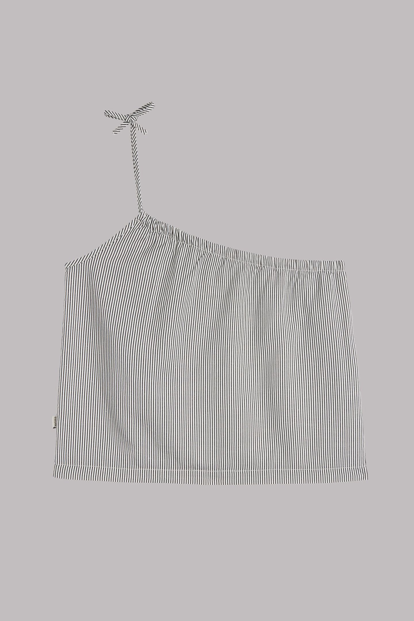 THE STRIPED ASYMMETRICAL TOP WHITE 3