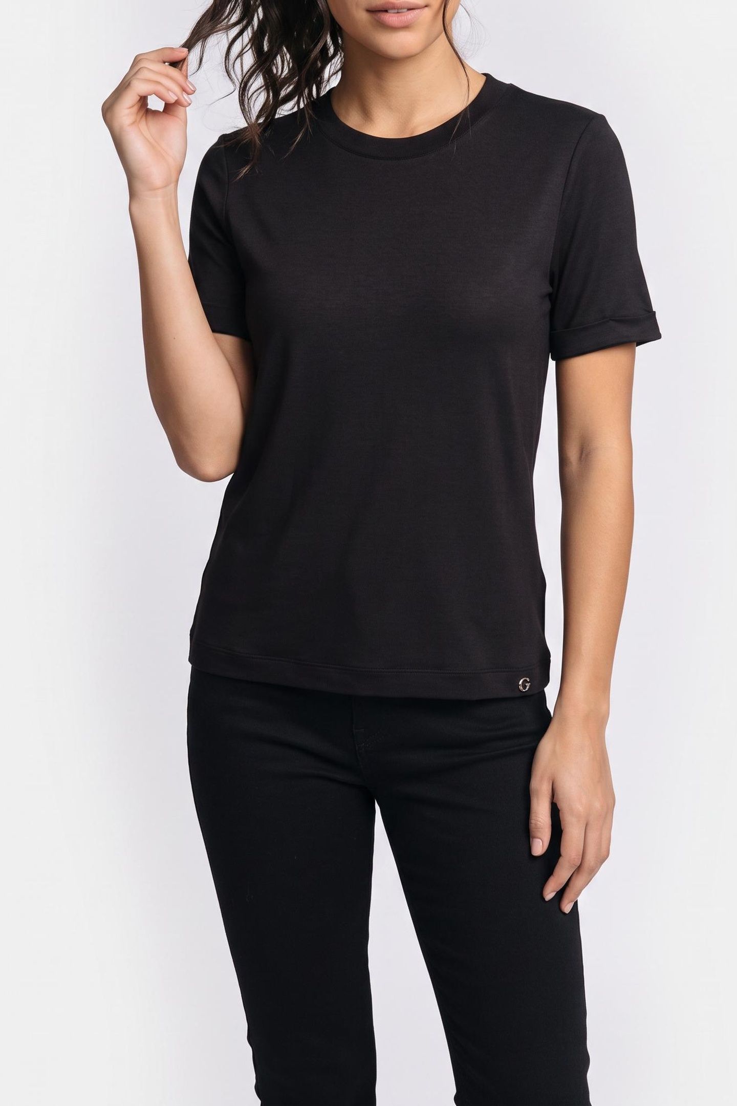 SS BASIC BOXI TOP JET BLACK A996 1