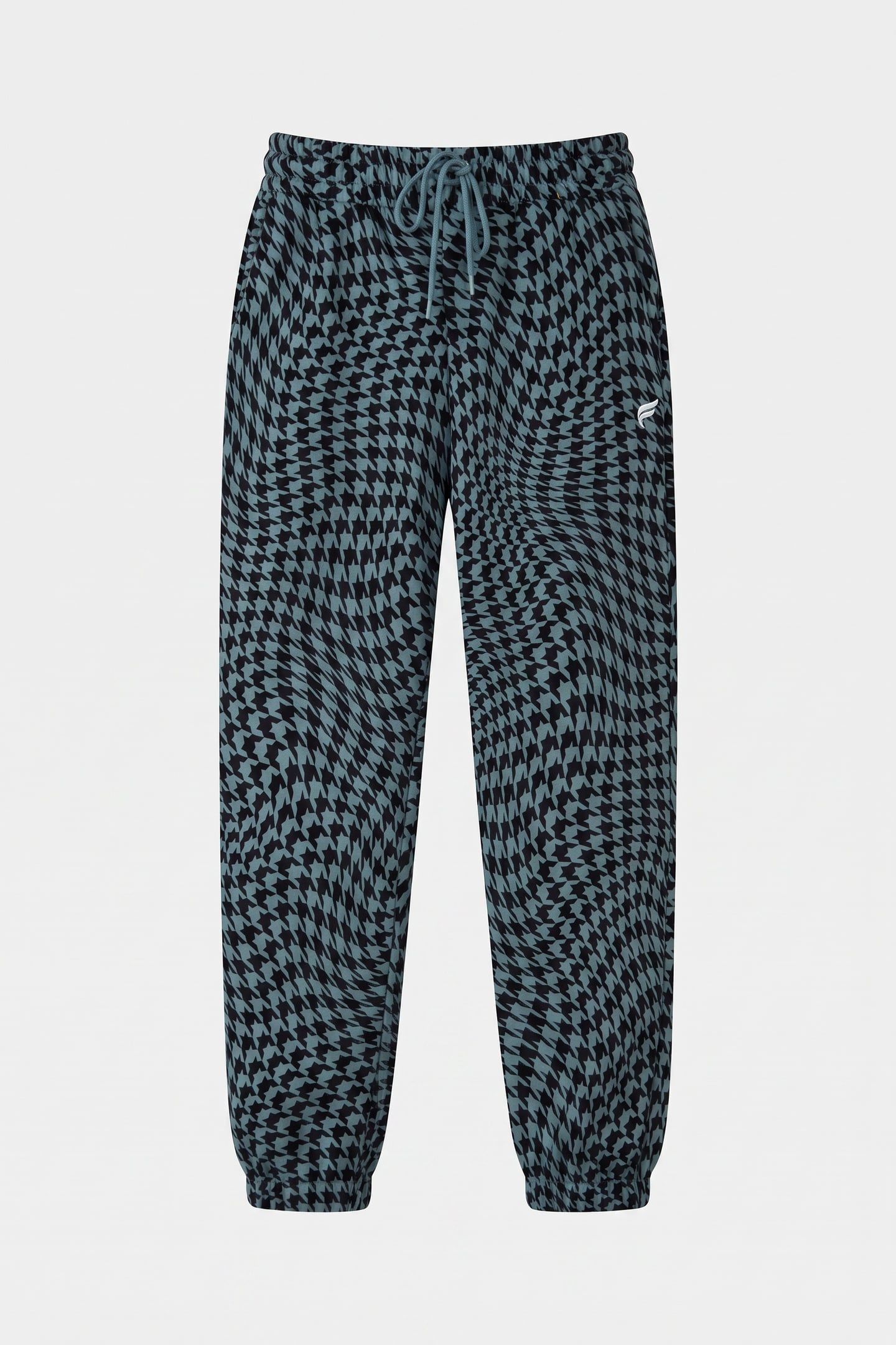 FOREVER FLEECE GO-TO SWEATPANTS WARPED HOUNDSTOOTH/ARCTIC WA 3