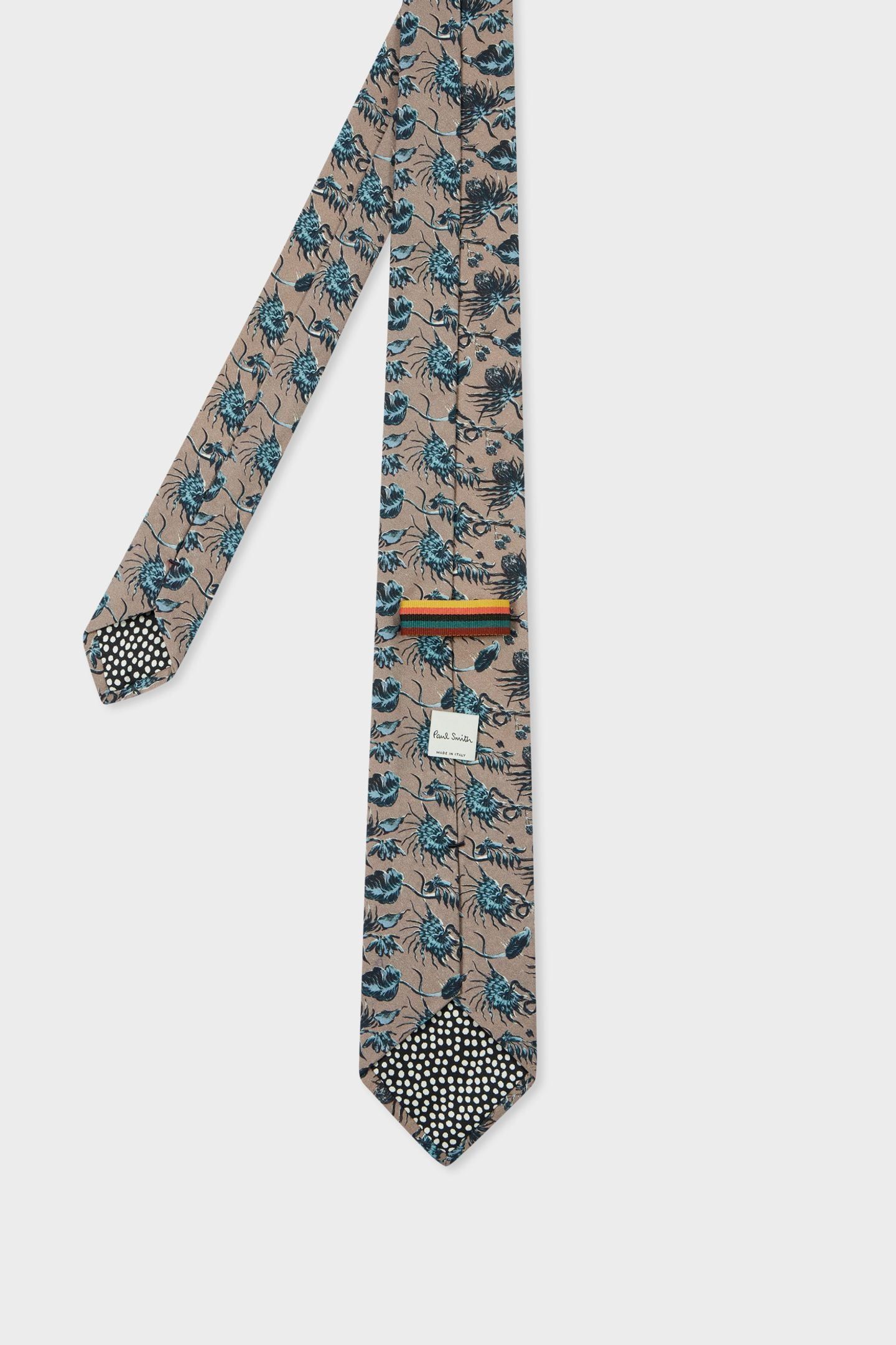 MEN TIE SML THISTLEBERRY MAUVE 5