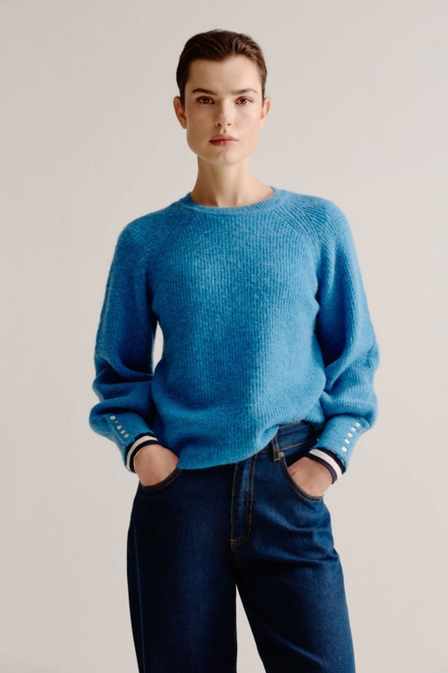 LOTJE SWEATER FRENCH BLUE 2