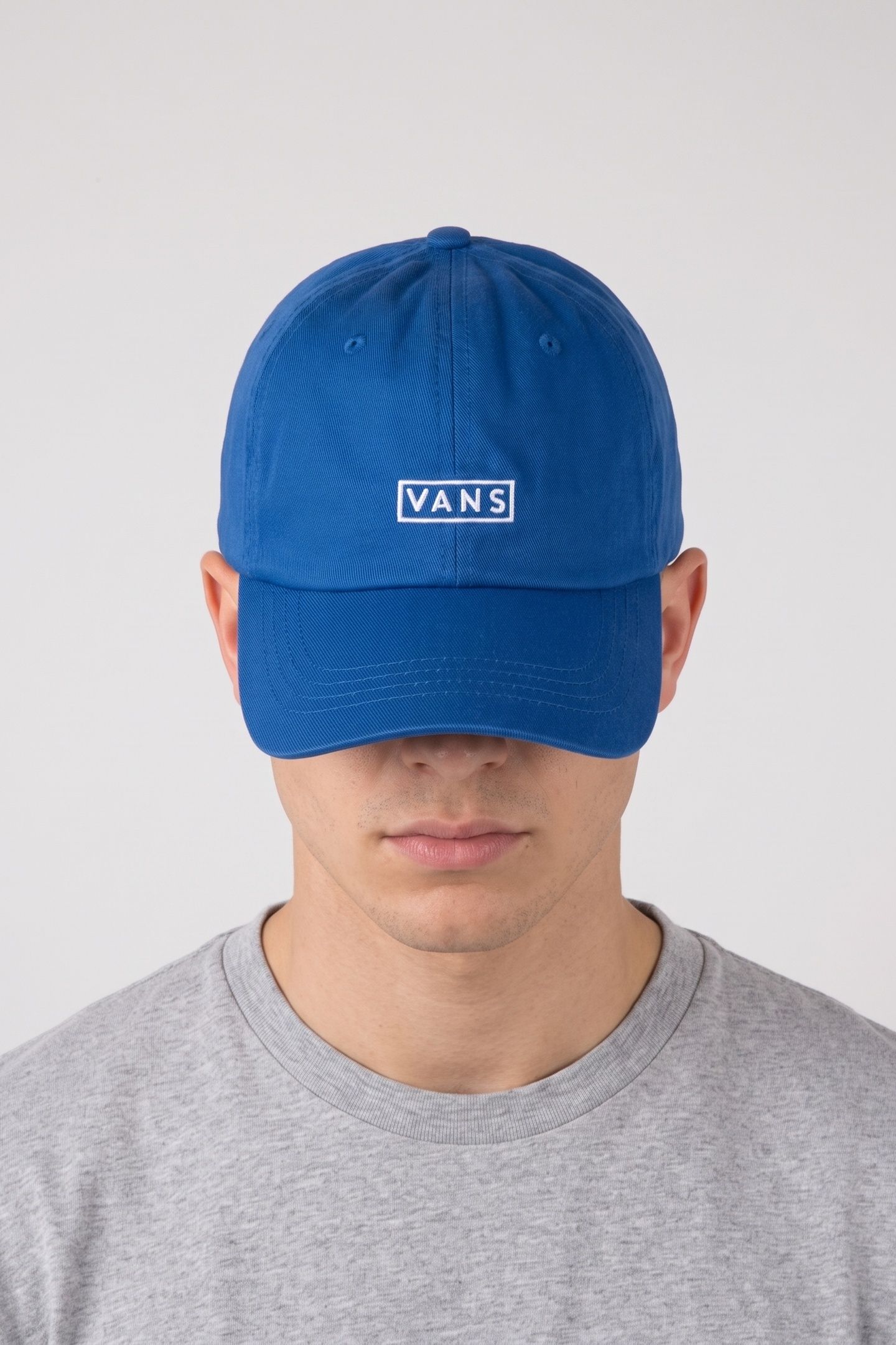 MN VANS CURVED BILL BLUE 1