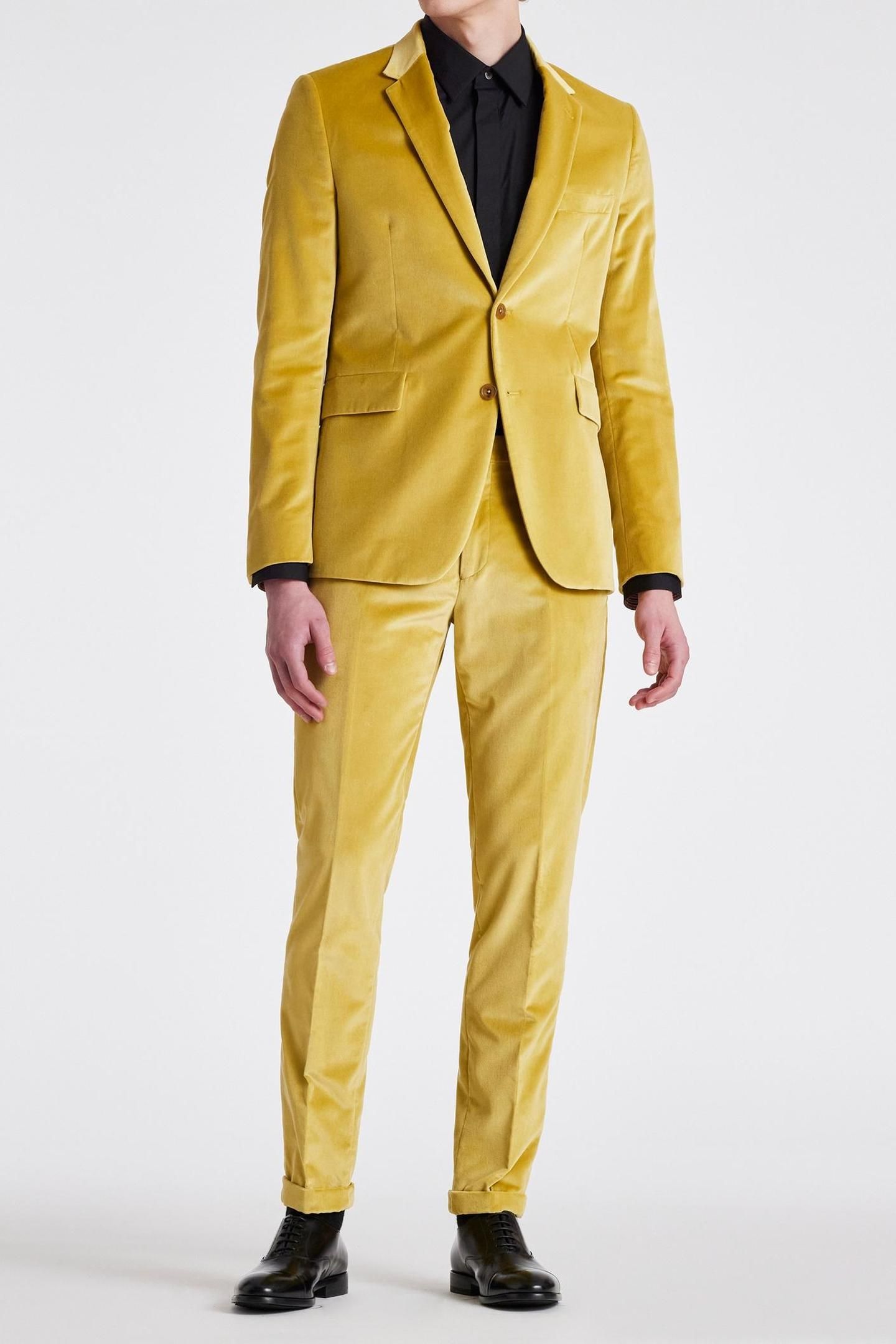 MENS TROUSER GOLDEN YELLOW 3