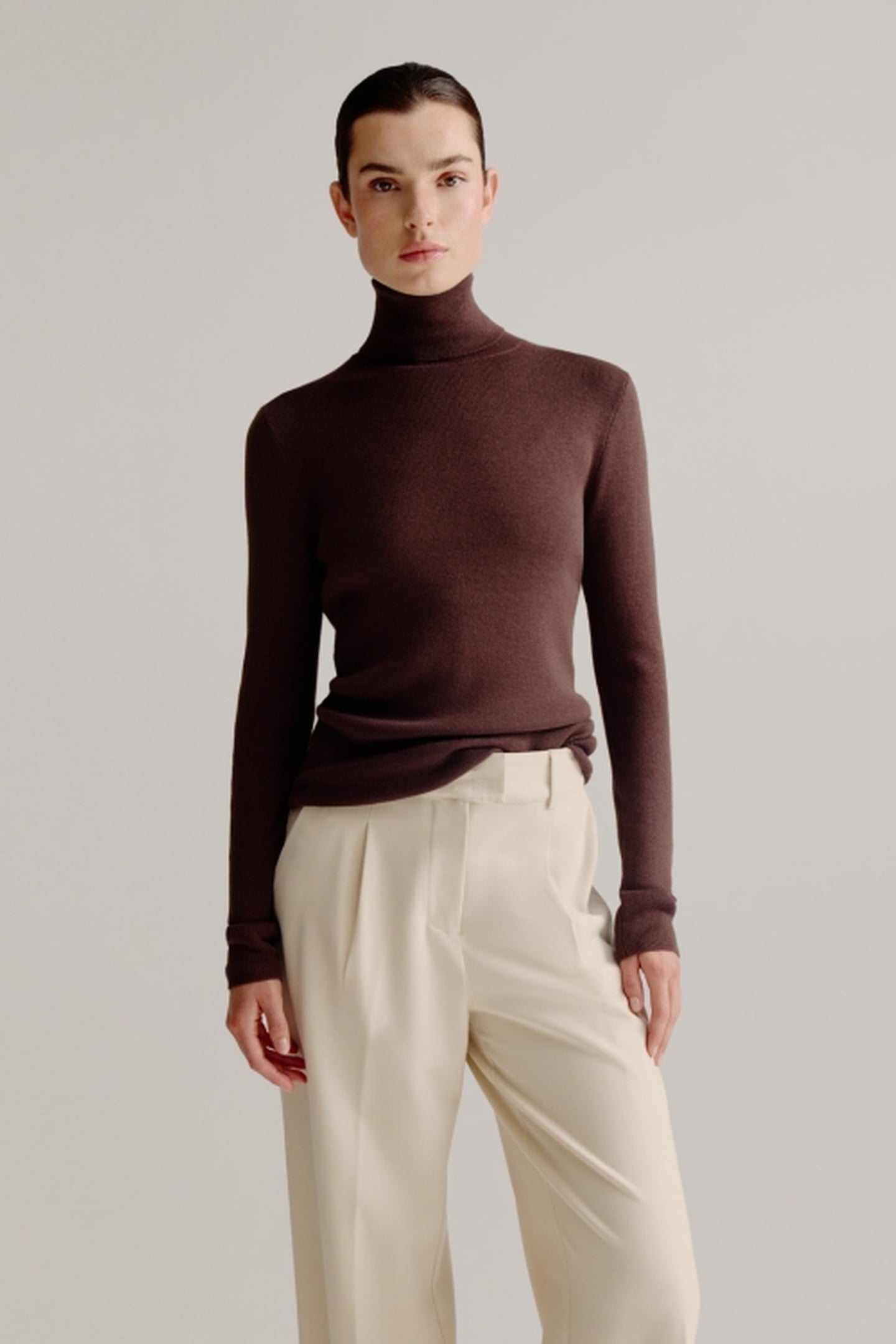SAAR SWEATER BROWN 1