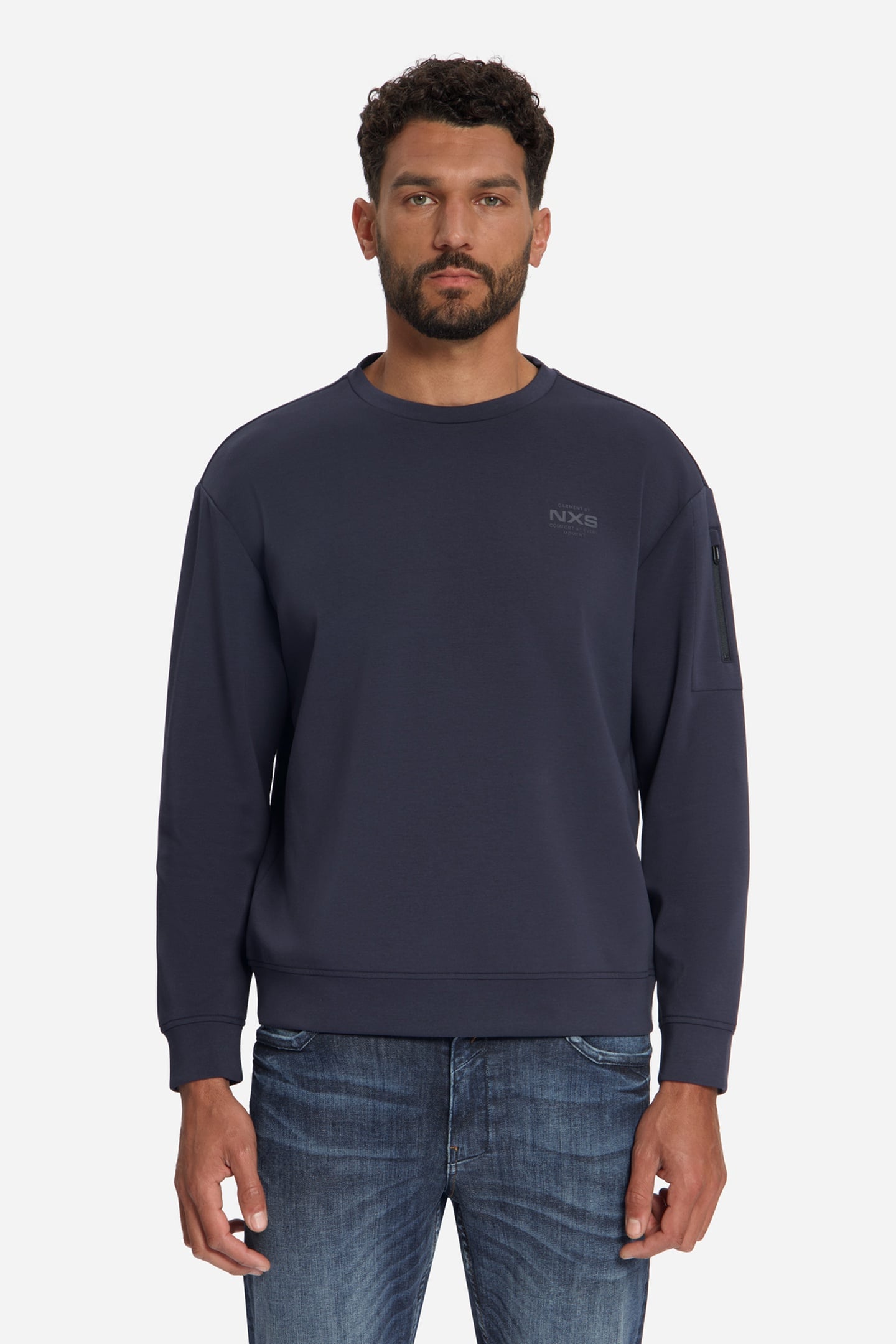 SWEATER CREWNECK DARK NIGHT 1
