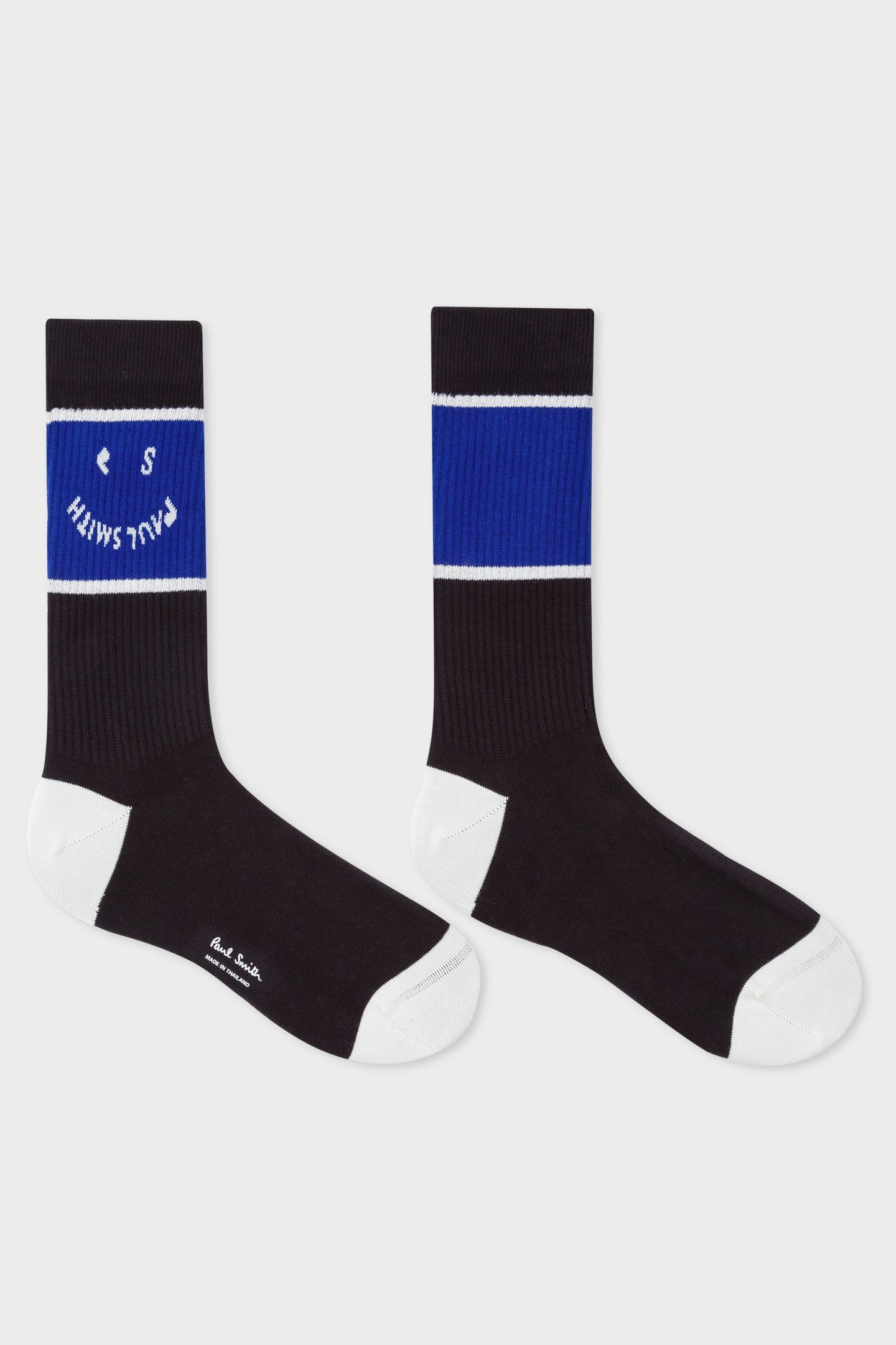 MEN SOCK HAPPY BLACK 5