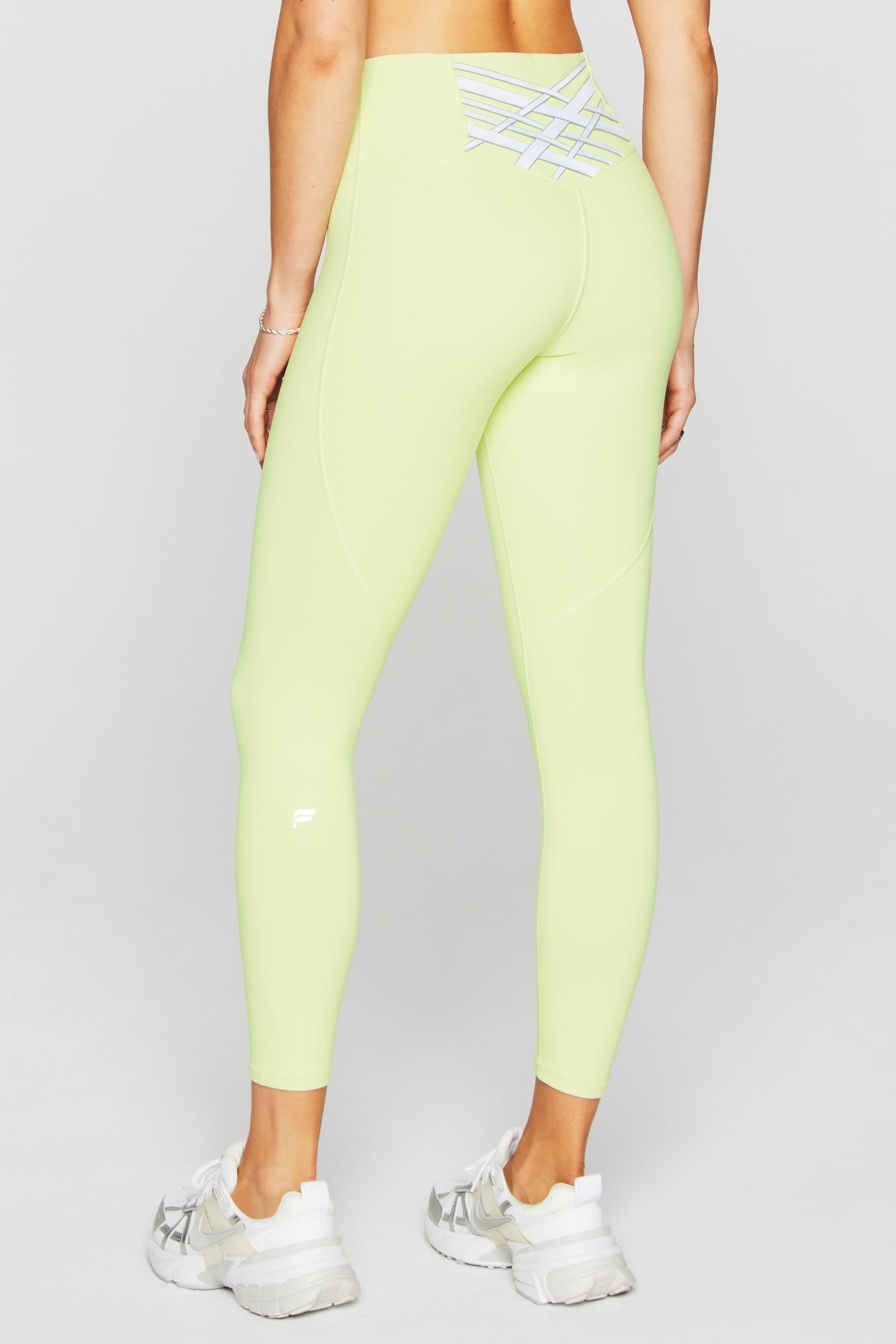BOOST HIGH-WAISTED 7/8 MORNING DEW/REFLECTIVE SILVER 3