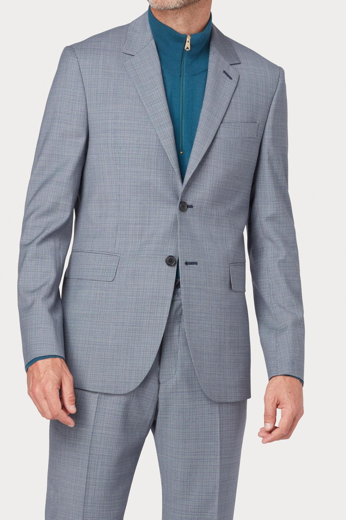 MENS 2 BUTTON JACKET LIGHT BLUE 1