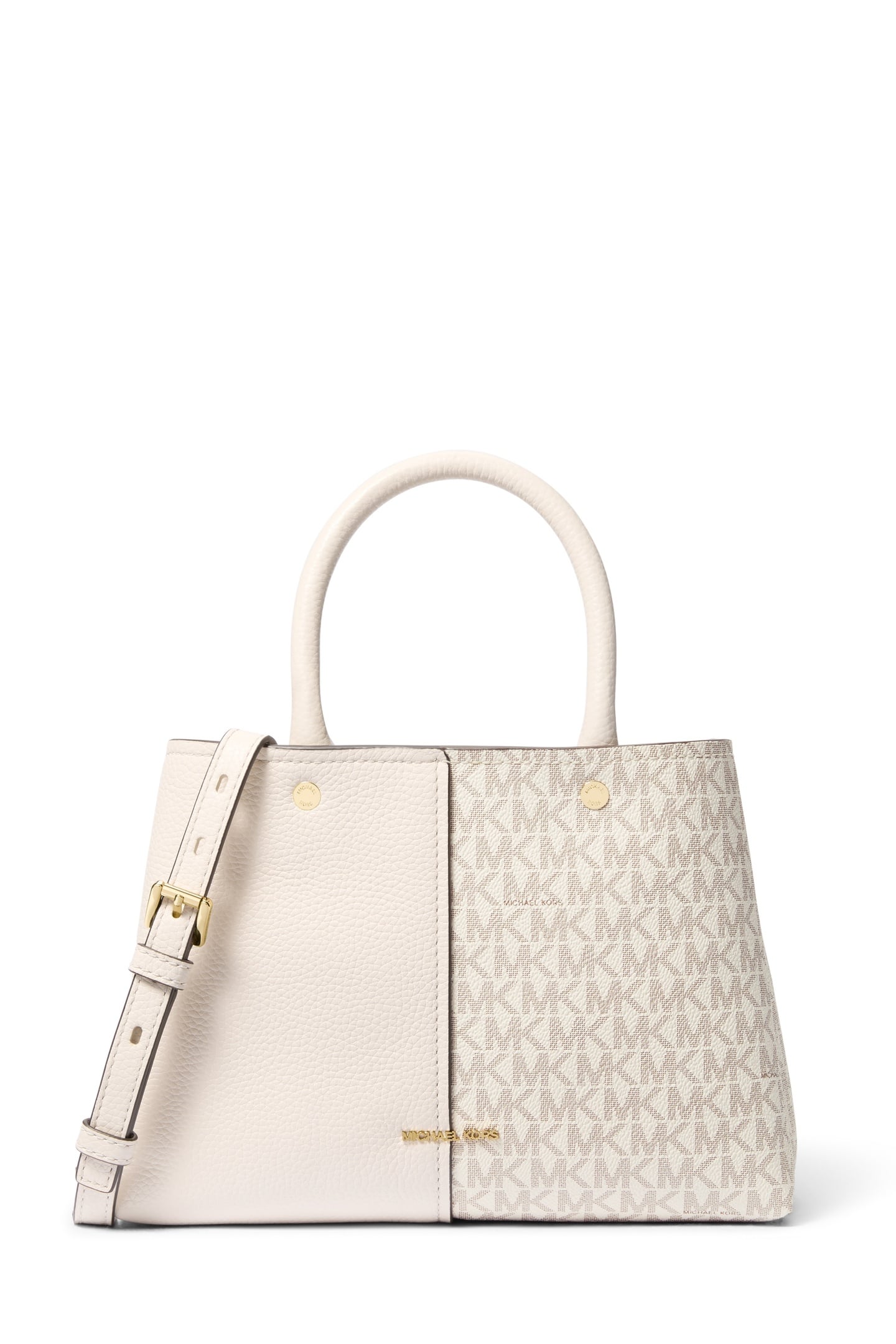MEDIUM SATCHEL VAN/CREAM 1