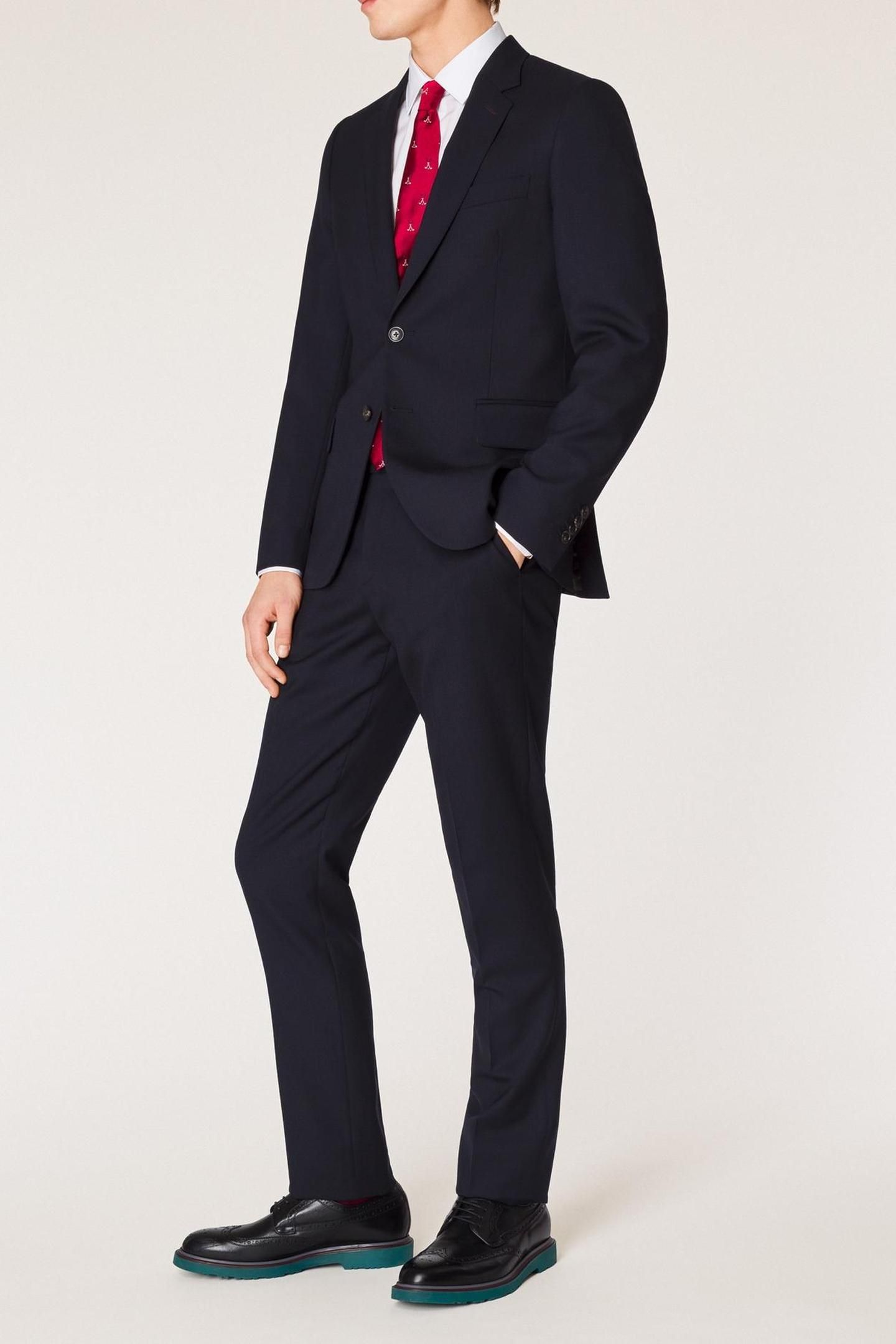 GENTS SLIM FIT TROUSER VERY DARK NAVY 4