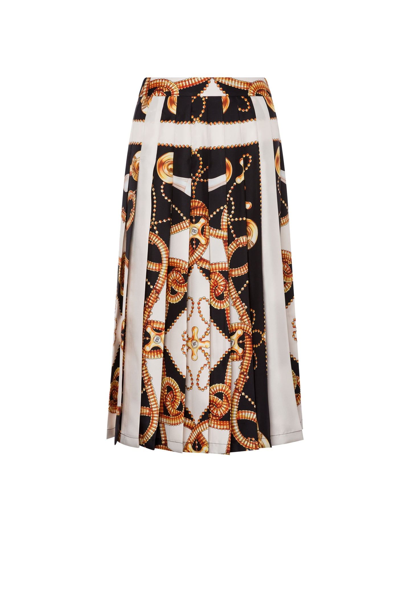 SILK SKIRT FAUCETS PRINT BLACK 3