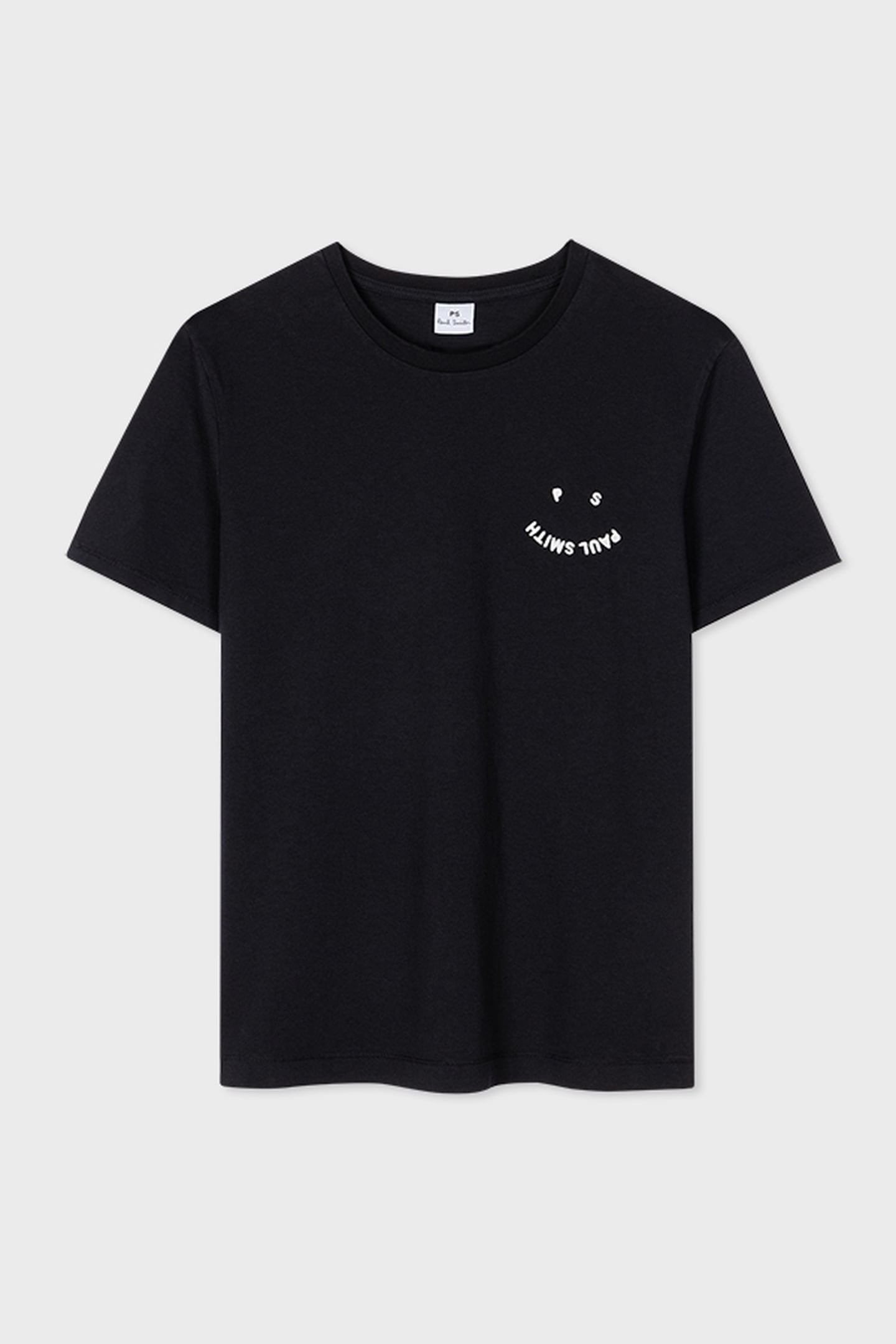 WOMENS SS TSHIRT PS HAPPY BLACK 5