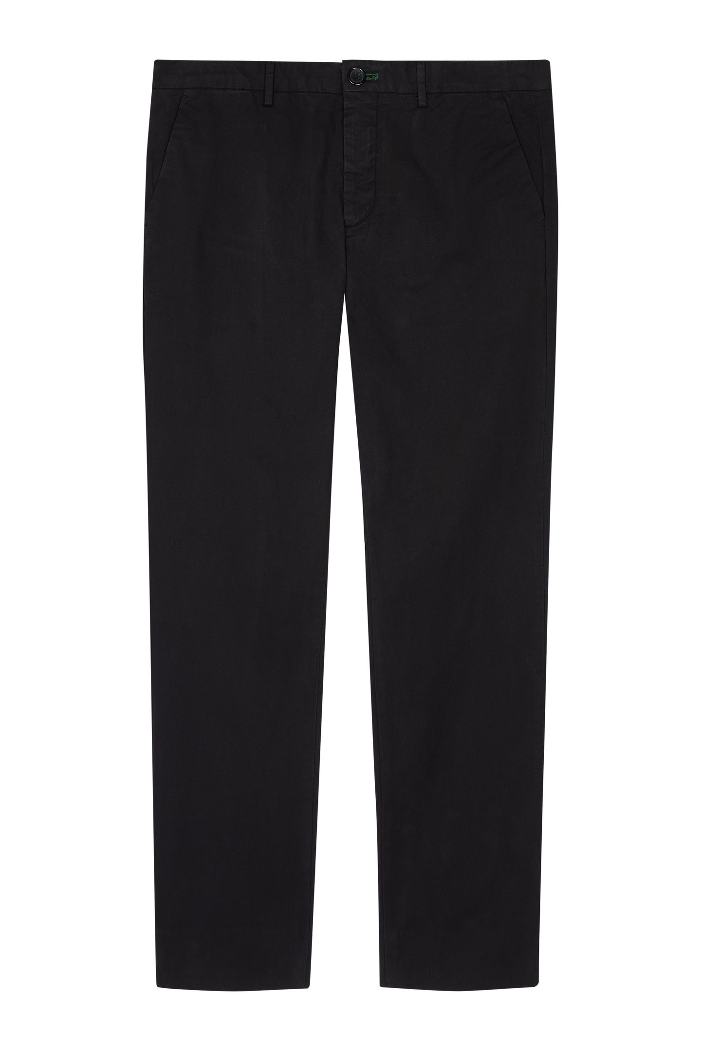 MENS SLIM FIT CLEAN CHINO BS ZEB BLACK 3