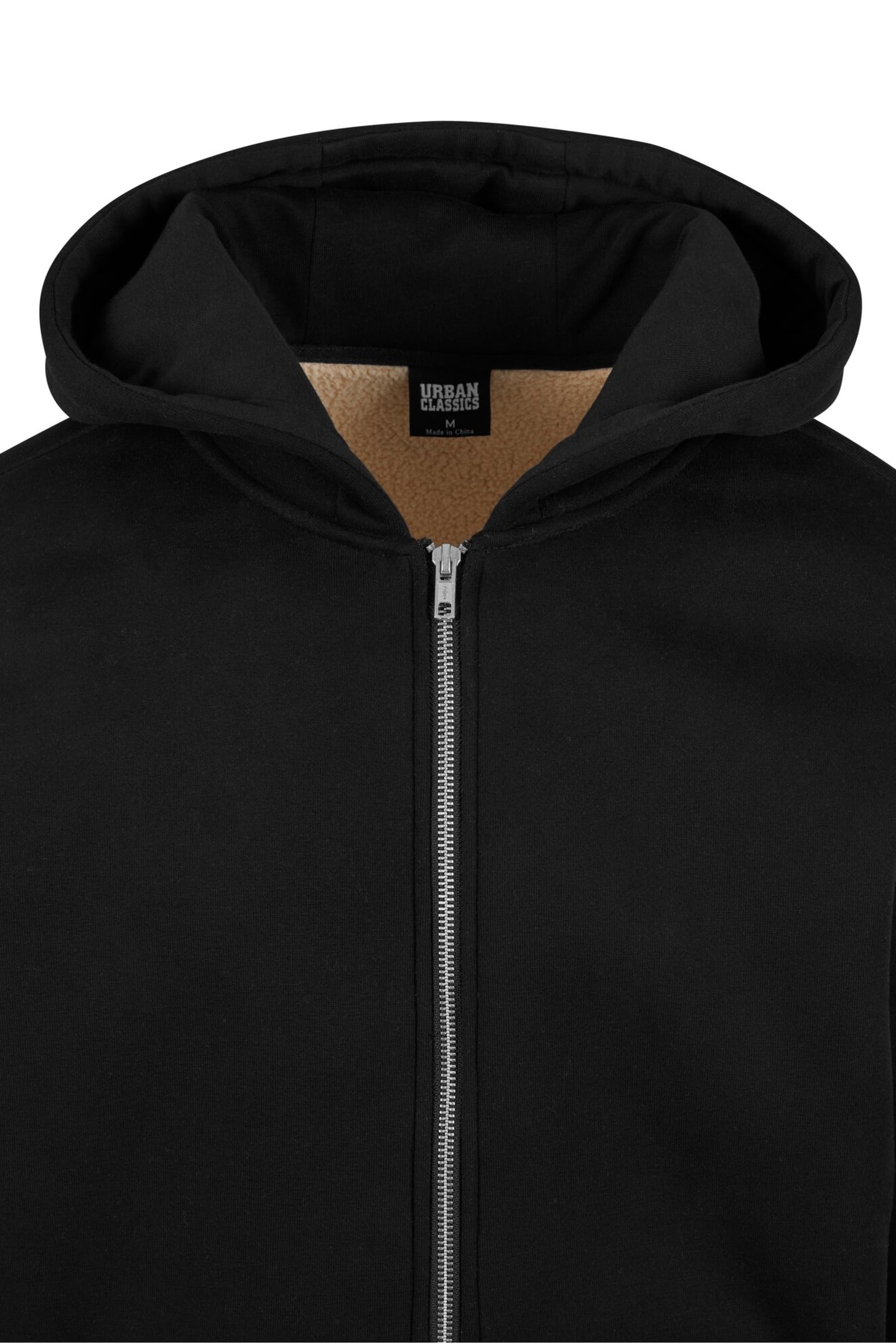 BONDED SHERPA ZIP HOODY BLACK 7