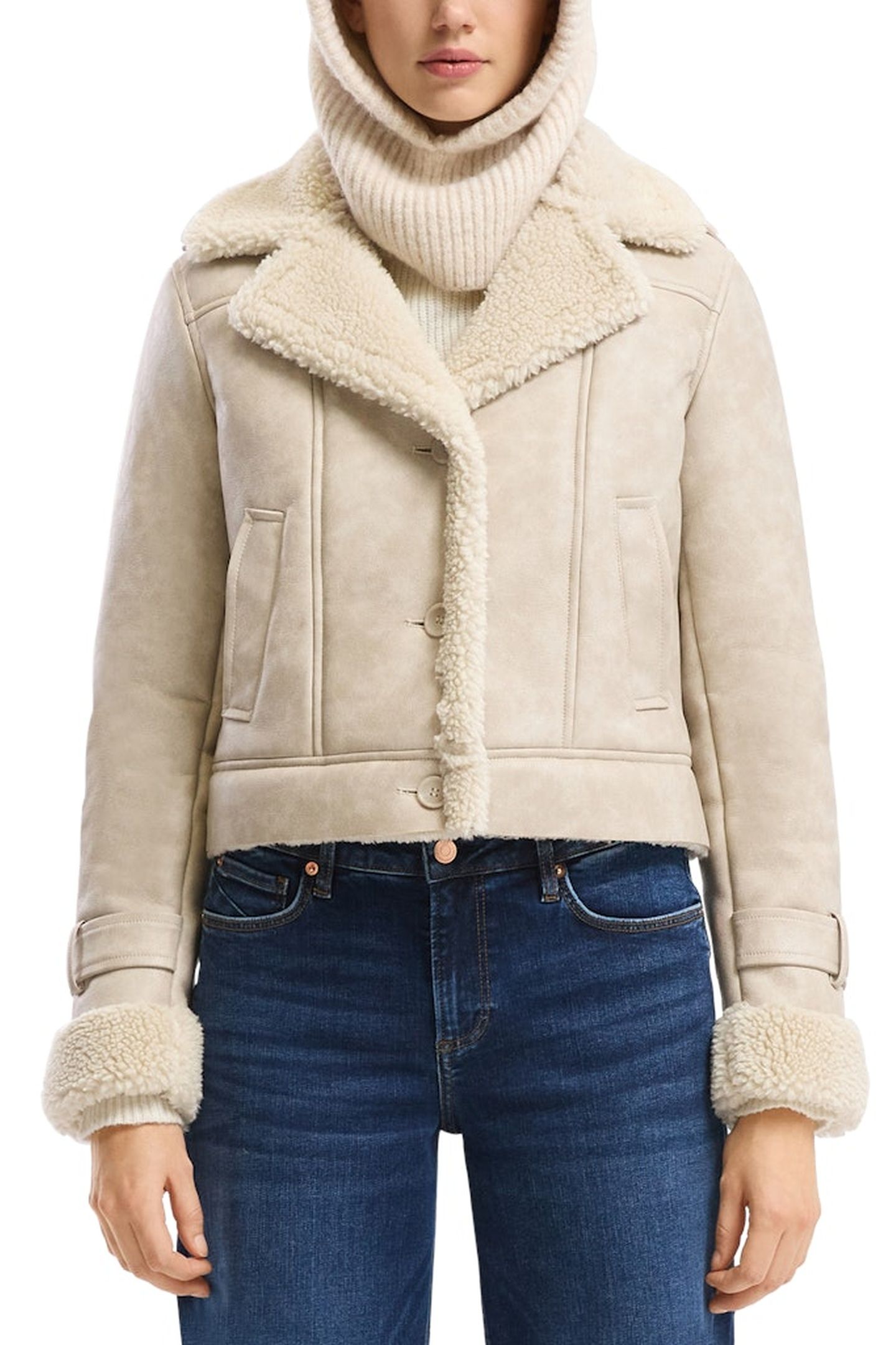 S.OLIVER-QS JACKETS OUTDOOR BEIGE 1