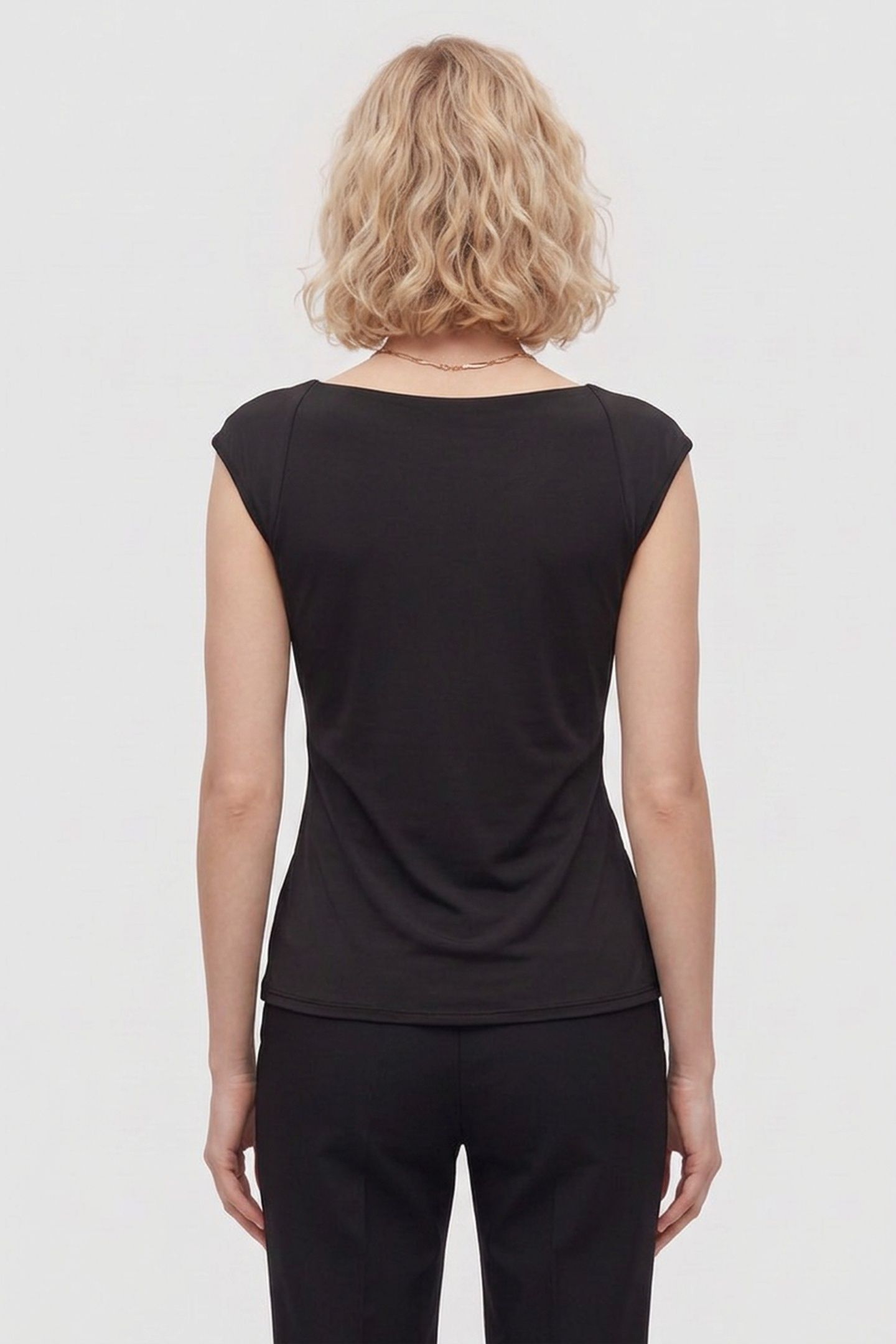 SELENA CAP SLEEVE TO JET BLACK A996 2