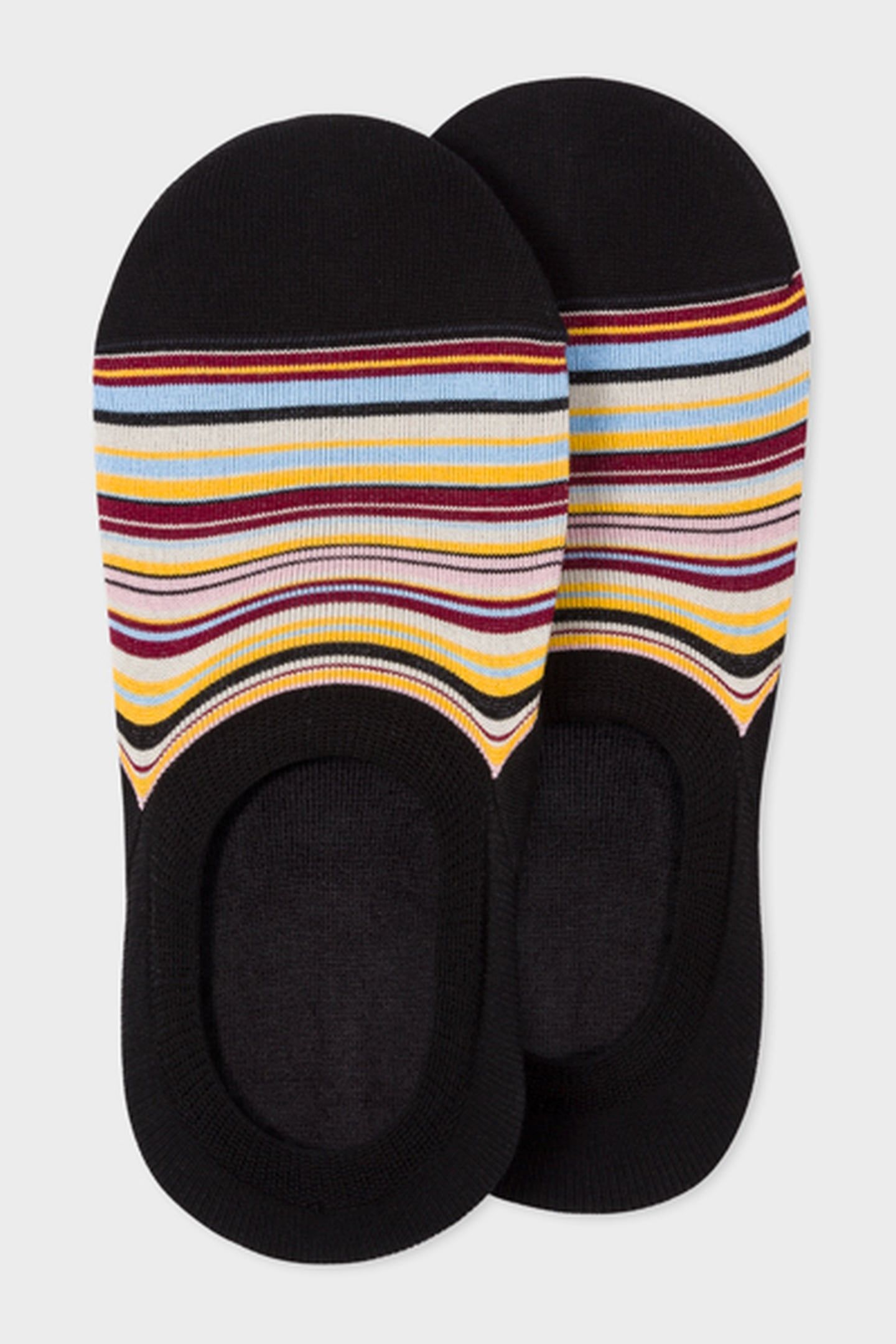 MEN SOCK NO SHW MULTI MULTI COLOURED 3