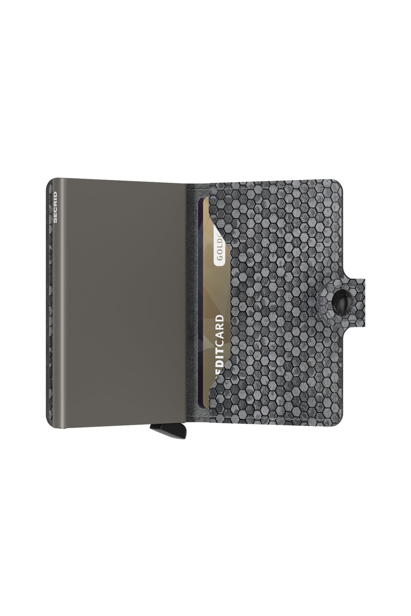 UNISEX MINIWALLET HEXAGON GREY 3