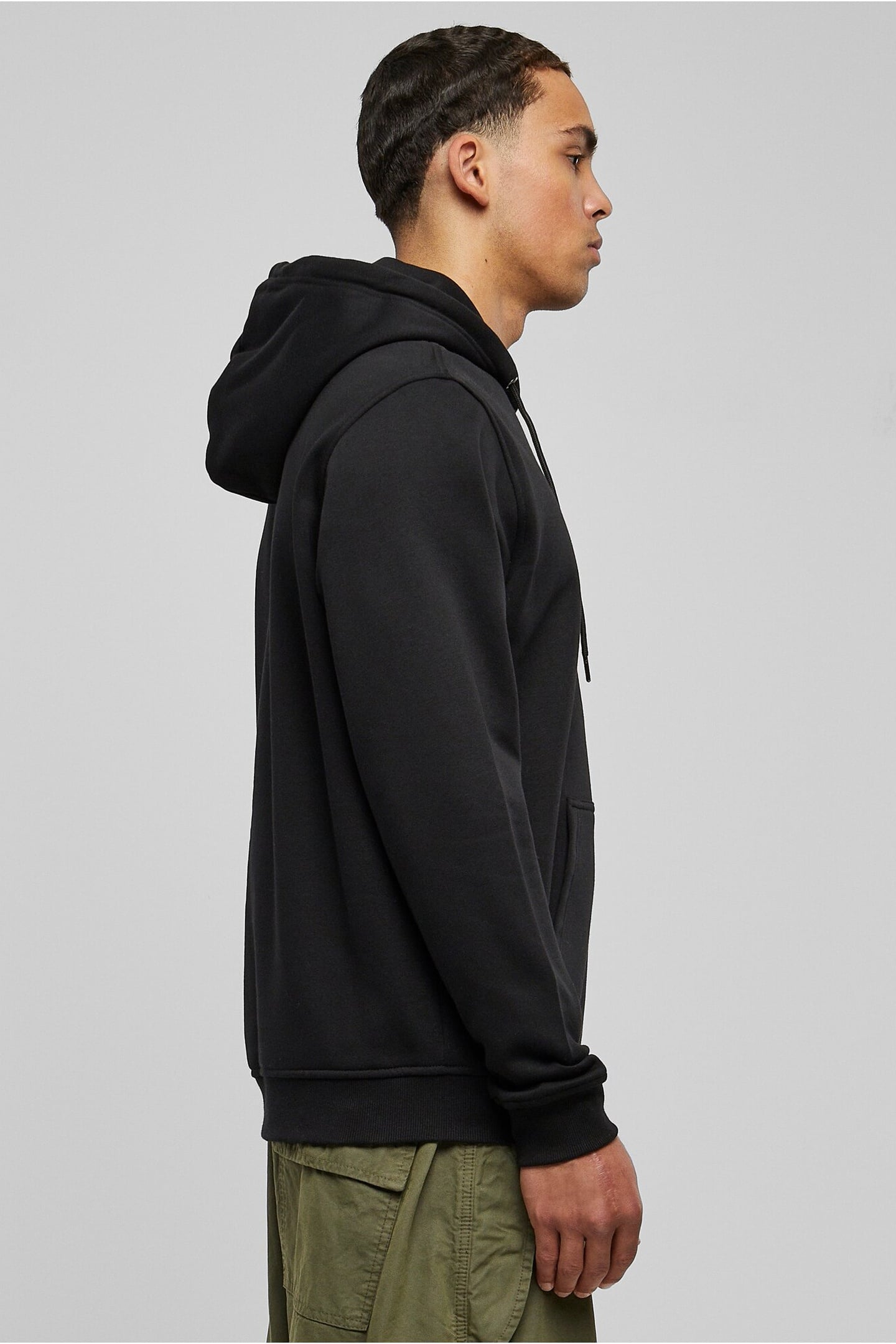 BASIC TERRY HOODY BLACK 4