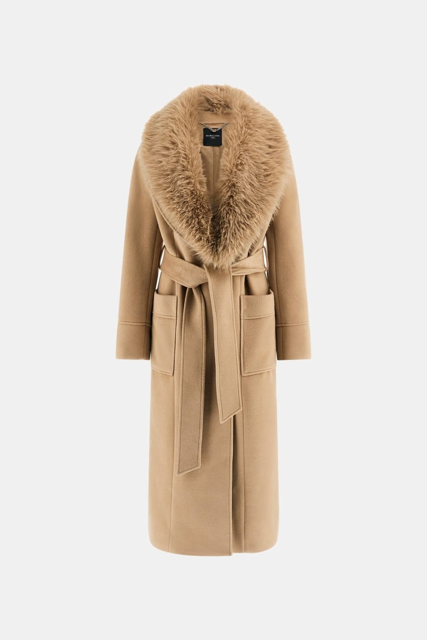 CHARLIZE PLAID COAT HERB TAN MULTI 6