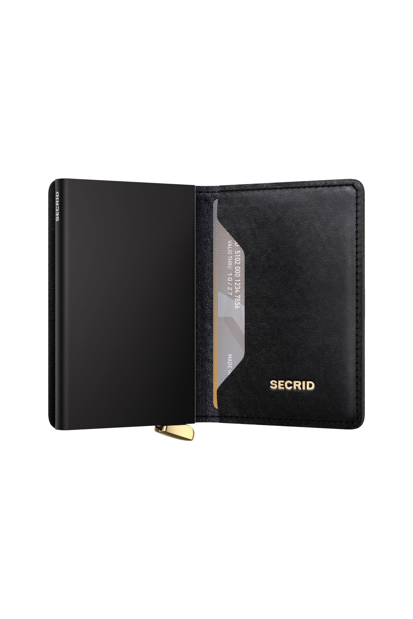 UNISEX SLIMWALLET EMBOSS DIAMOND BLACK 3