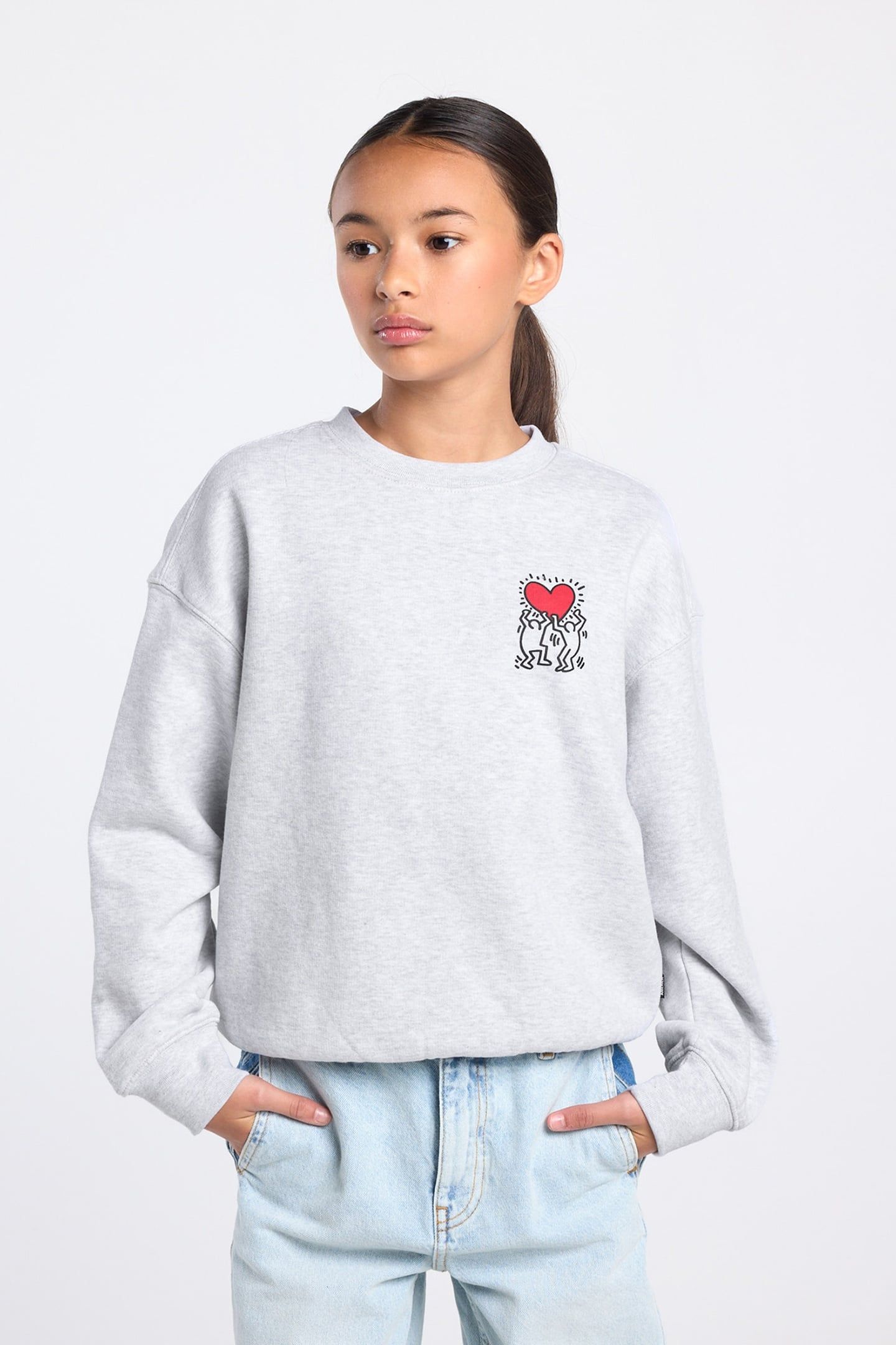 SABEAU JR LIGHT GREY MELANGE 1