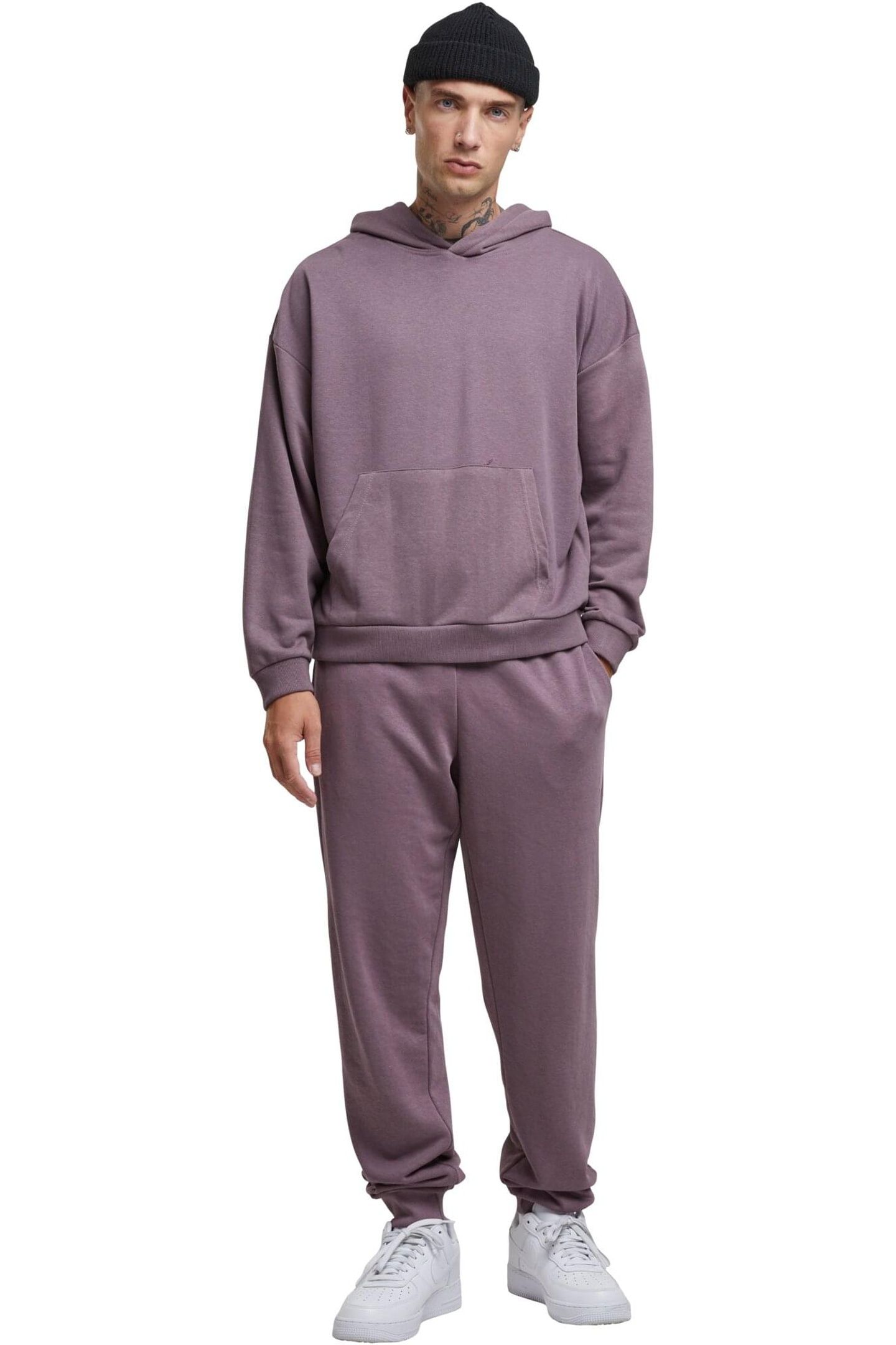 LIGHT TERRY HOODY FADEDPURPLE 3