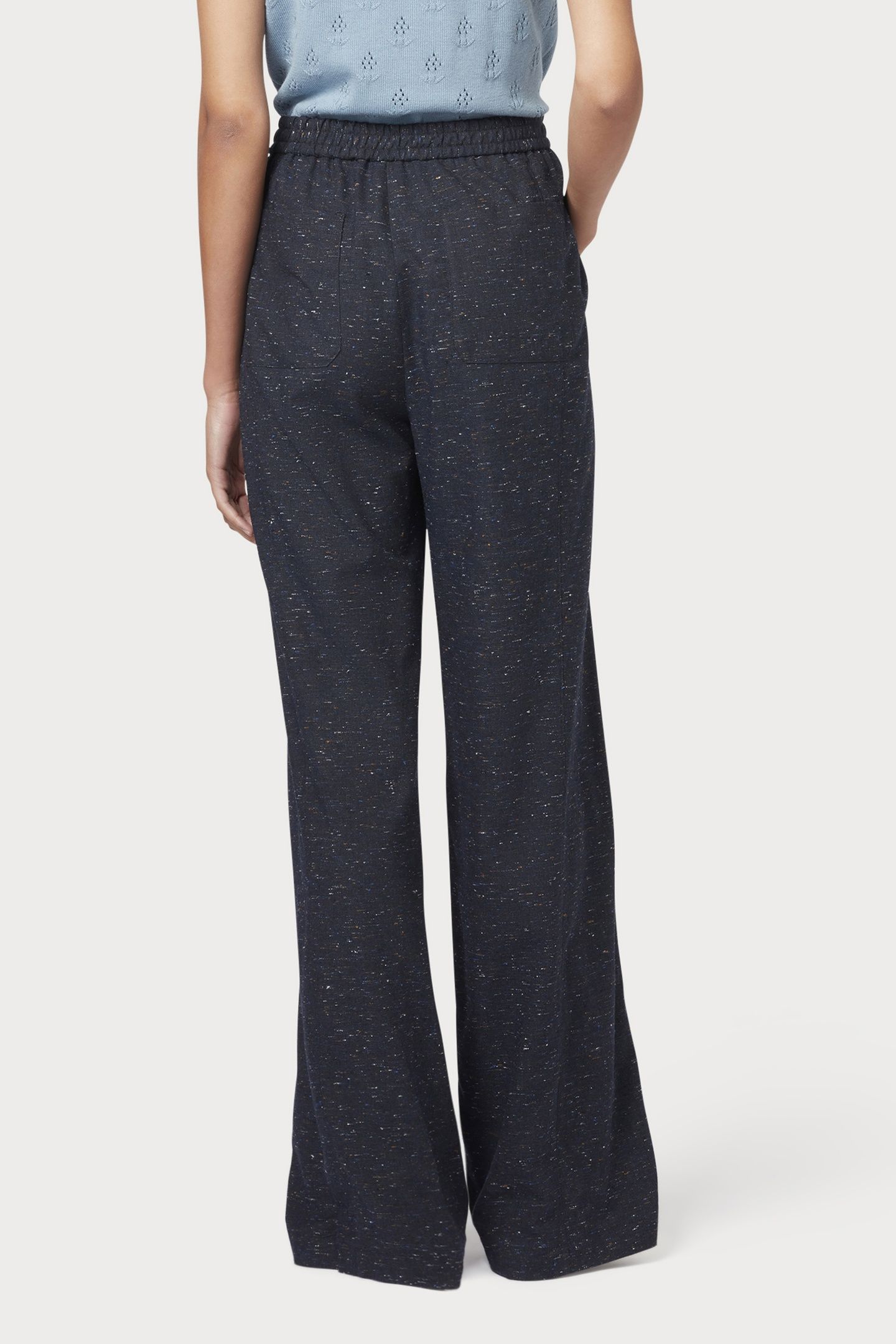WOMENS TROUSERS VERY DARK NAVY 2