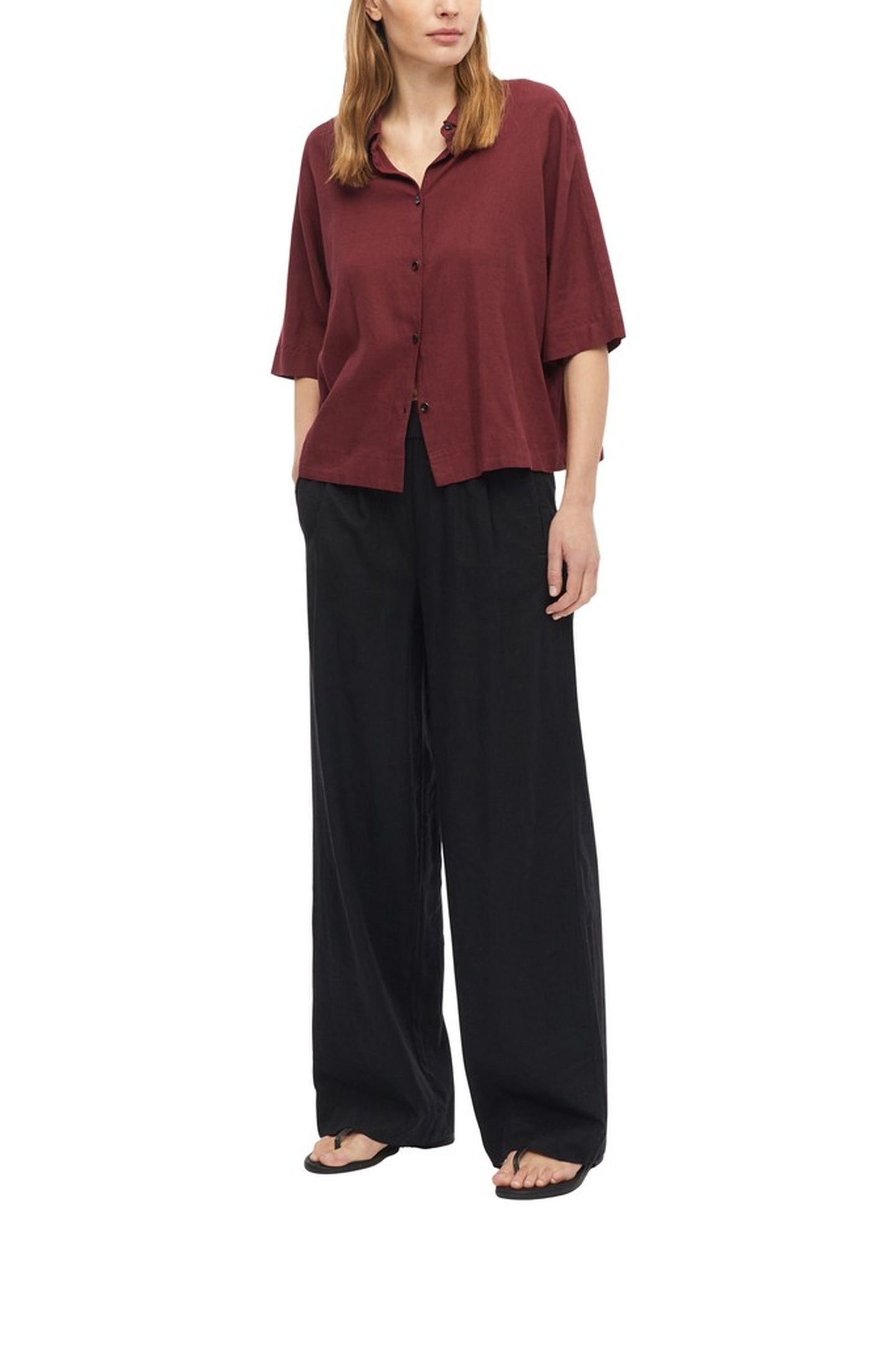 S.OLIVER BLOUSES BURGUNDY 2