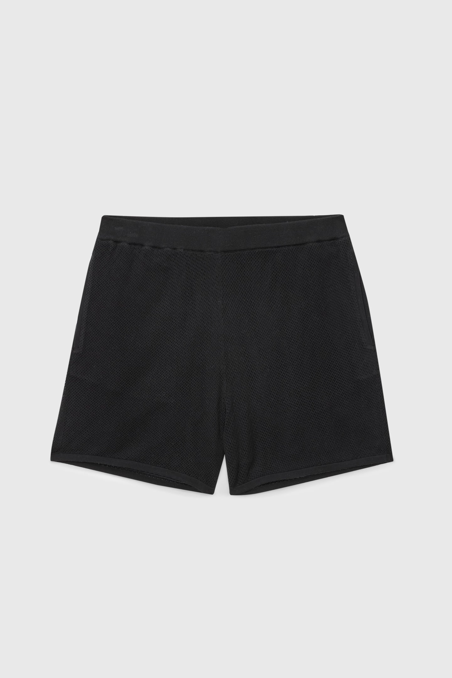 MARVIN MESH SWEATER SHORTS BLACK 2