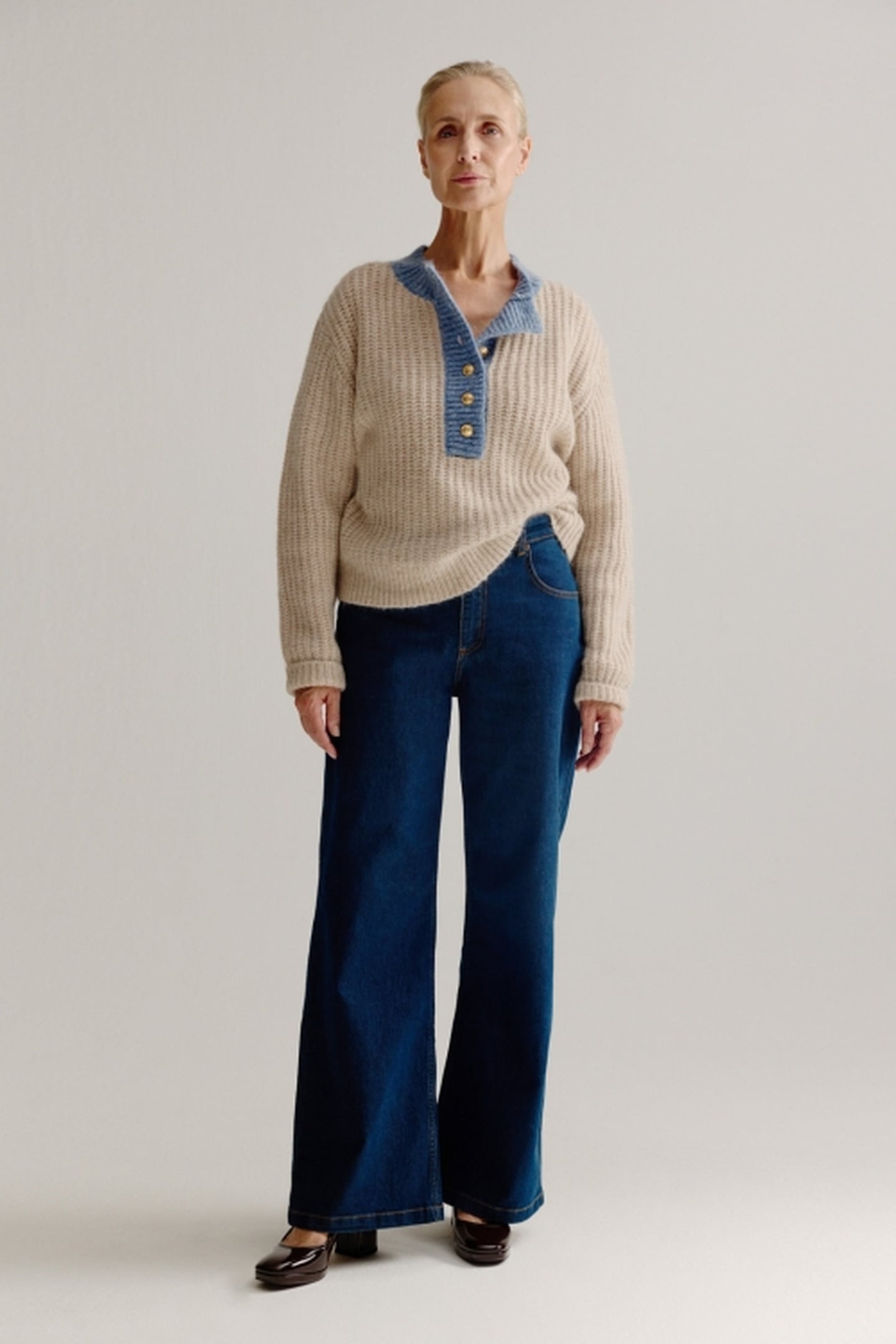 LOUWKE SWEATER SAND 1